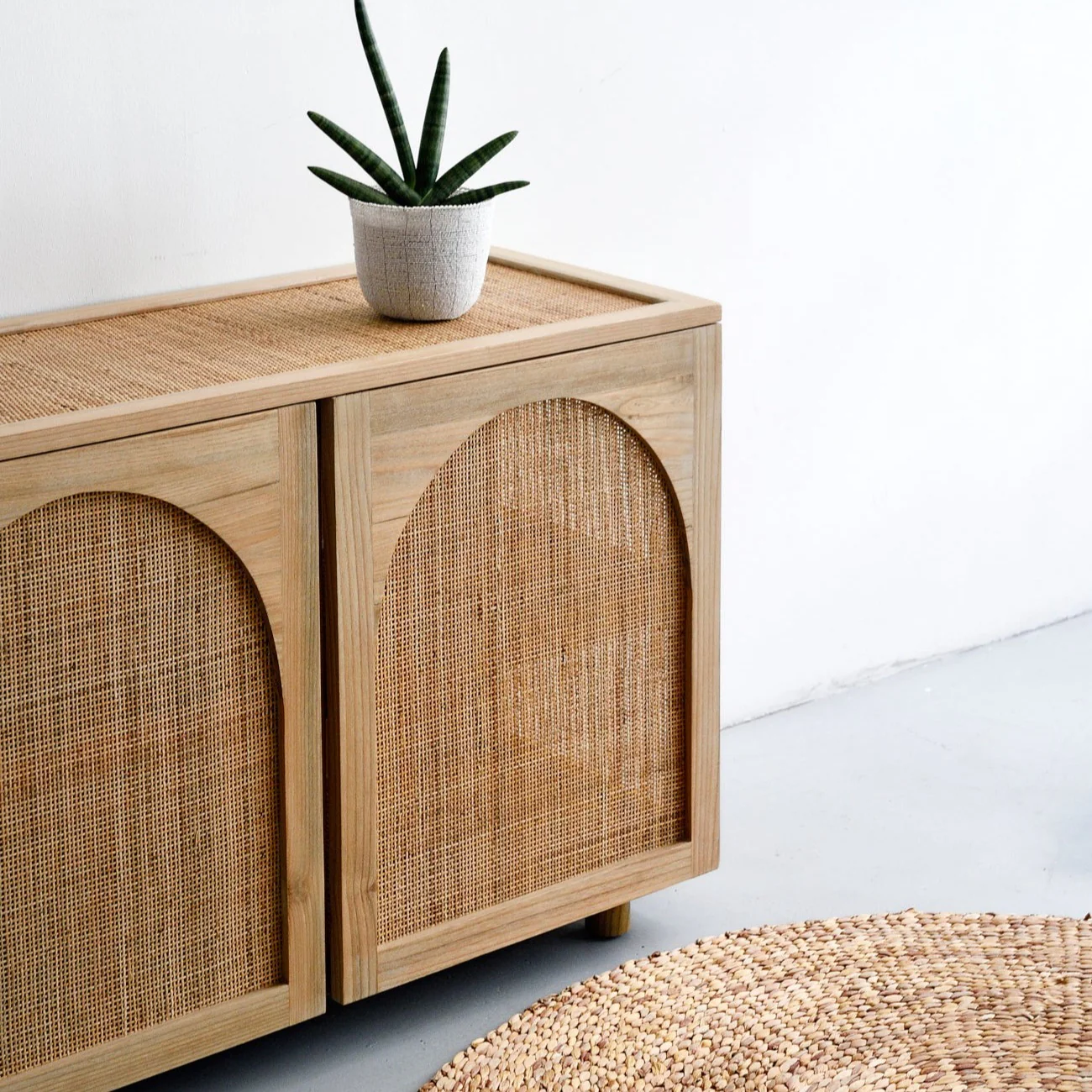 3 Door Arch Cabinet - Image 3