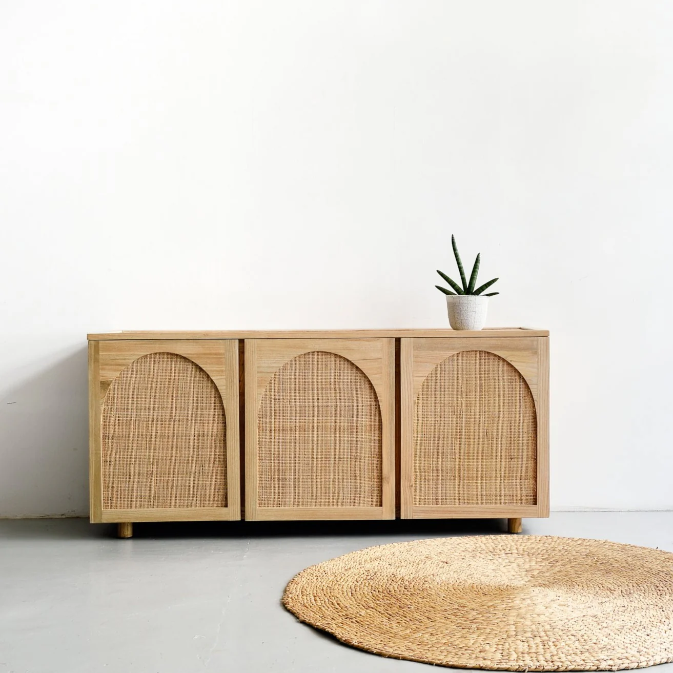 3 Door Arch Cabinet - Image 7