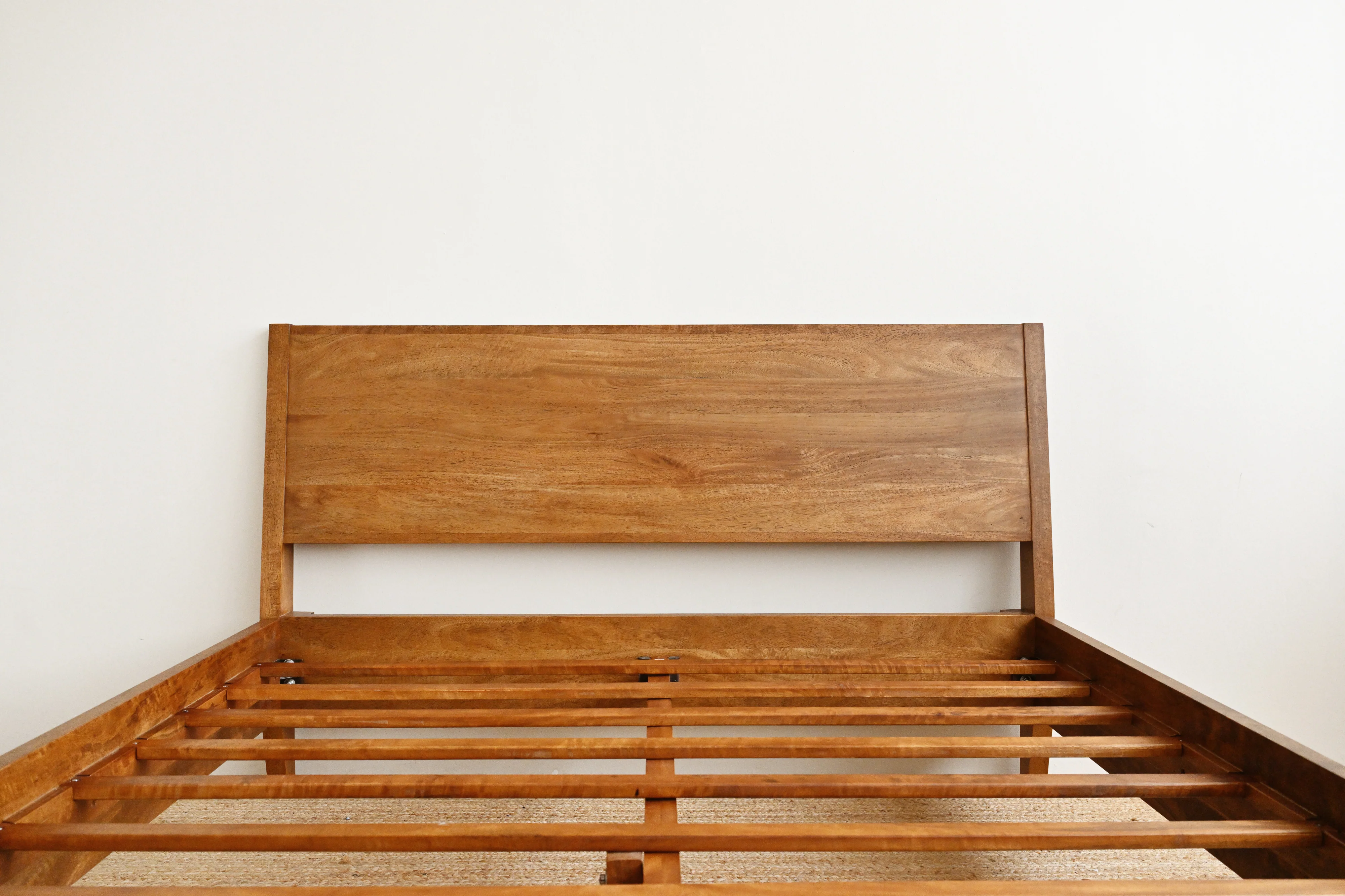 Azure Mango Wood Bed - Tallow - Image 13