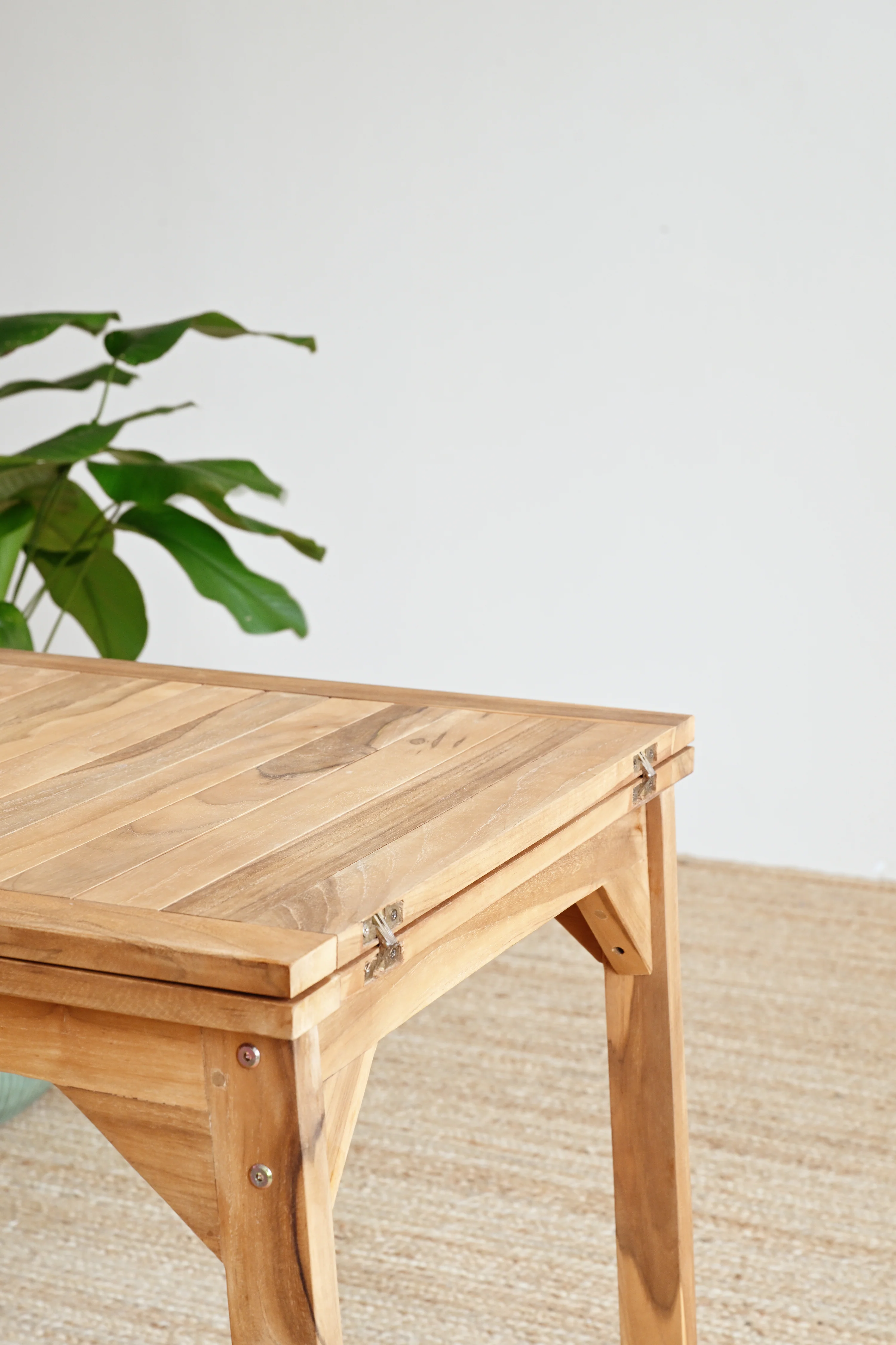 Balige Extendable Teak Dining Table - Image 7