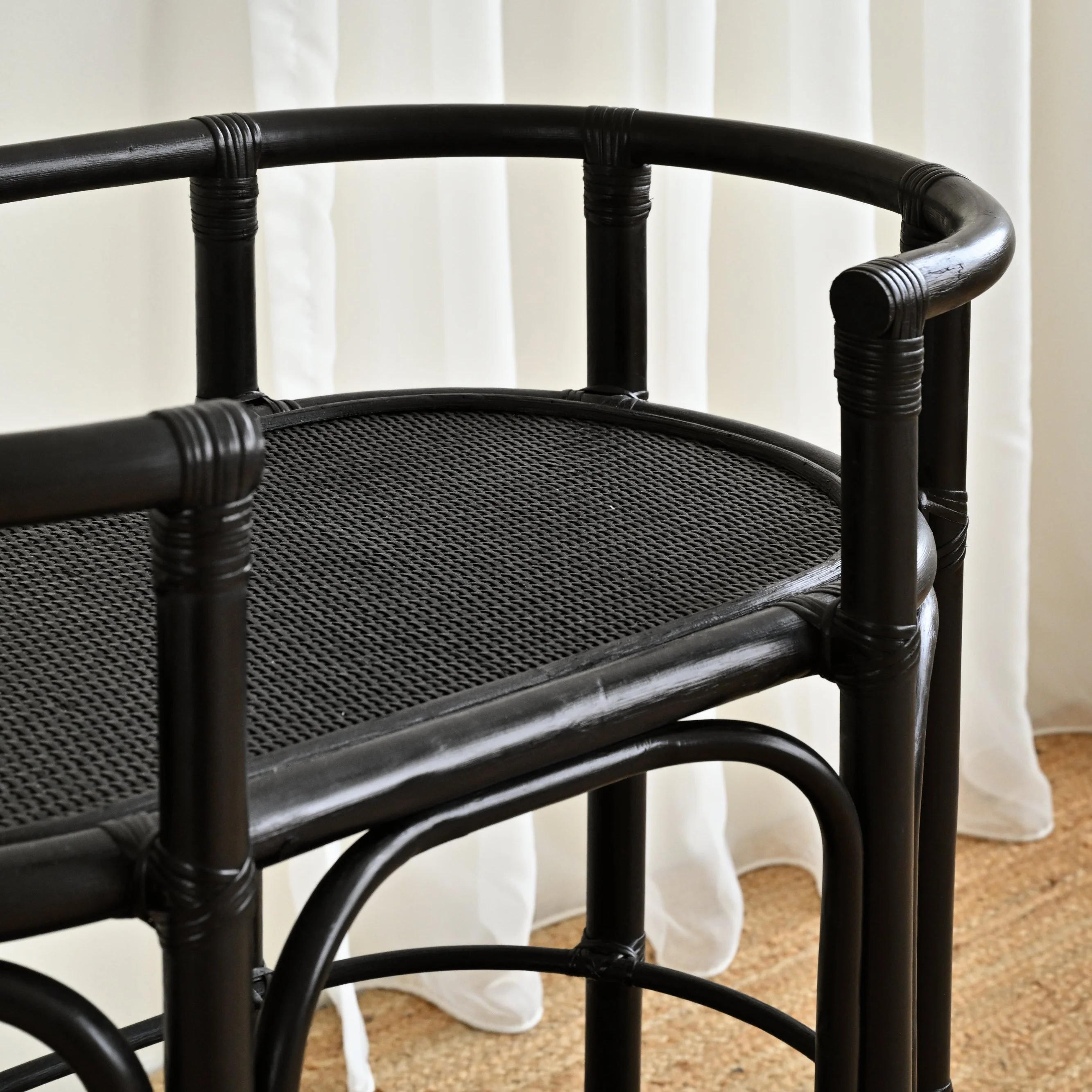 Black Bungalow Bar Cart - Image 3