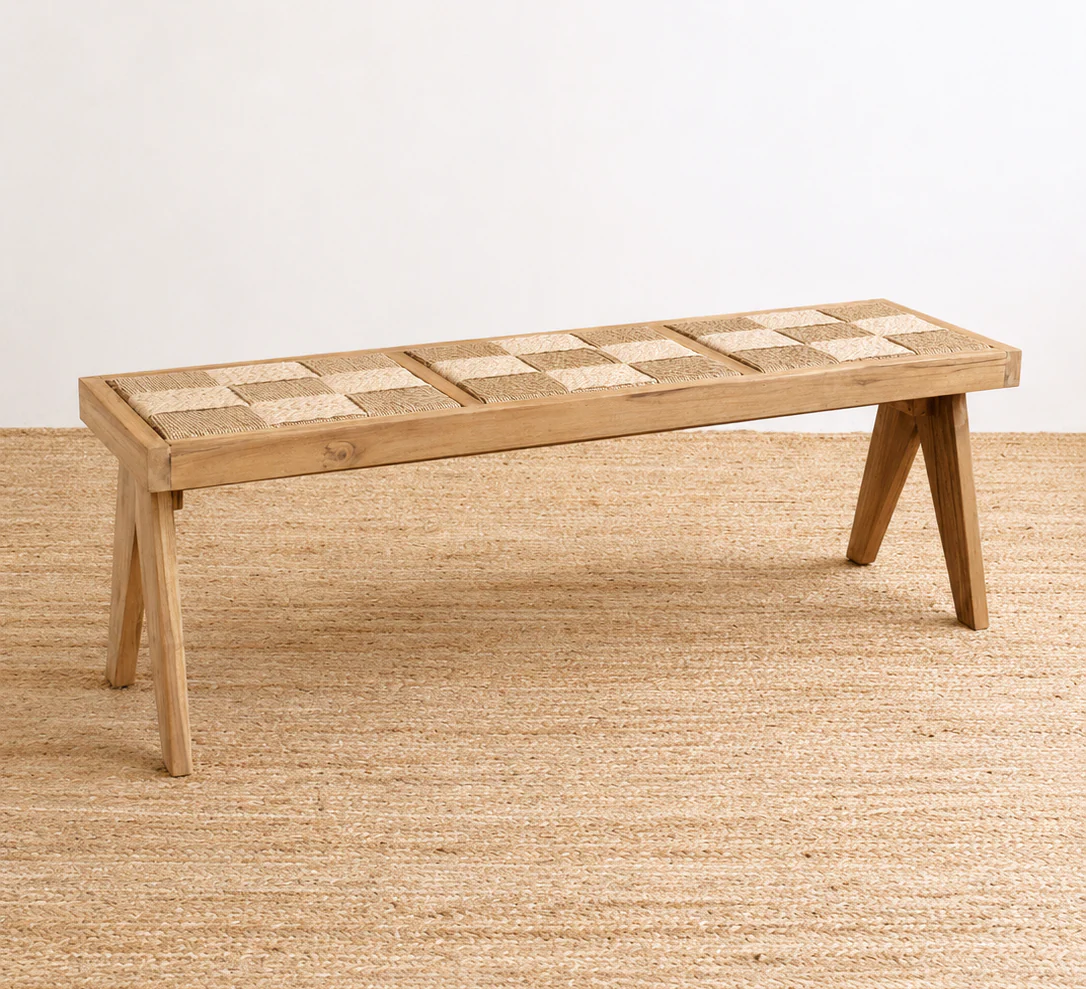 Bologna Woven Bench - Image 4
