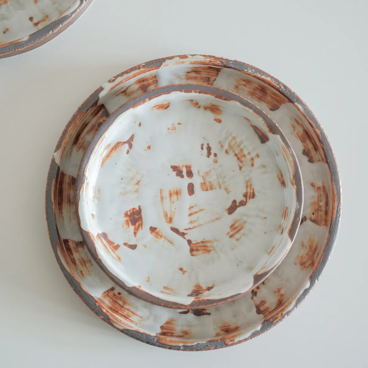 Brushed Sienna Raised Edge Side Plate - Image 3