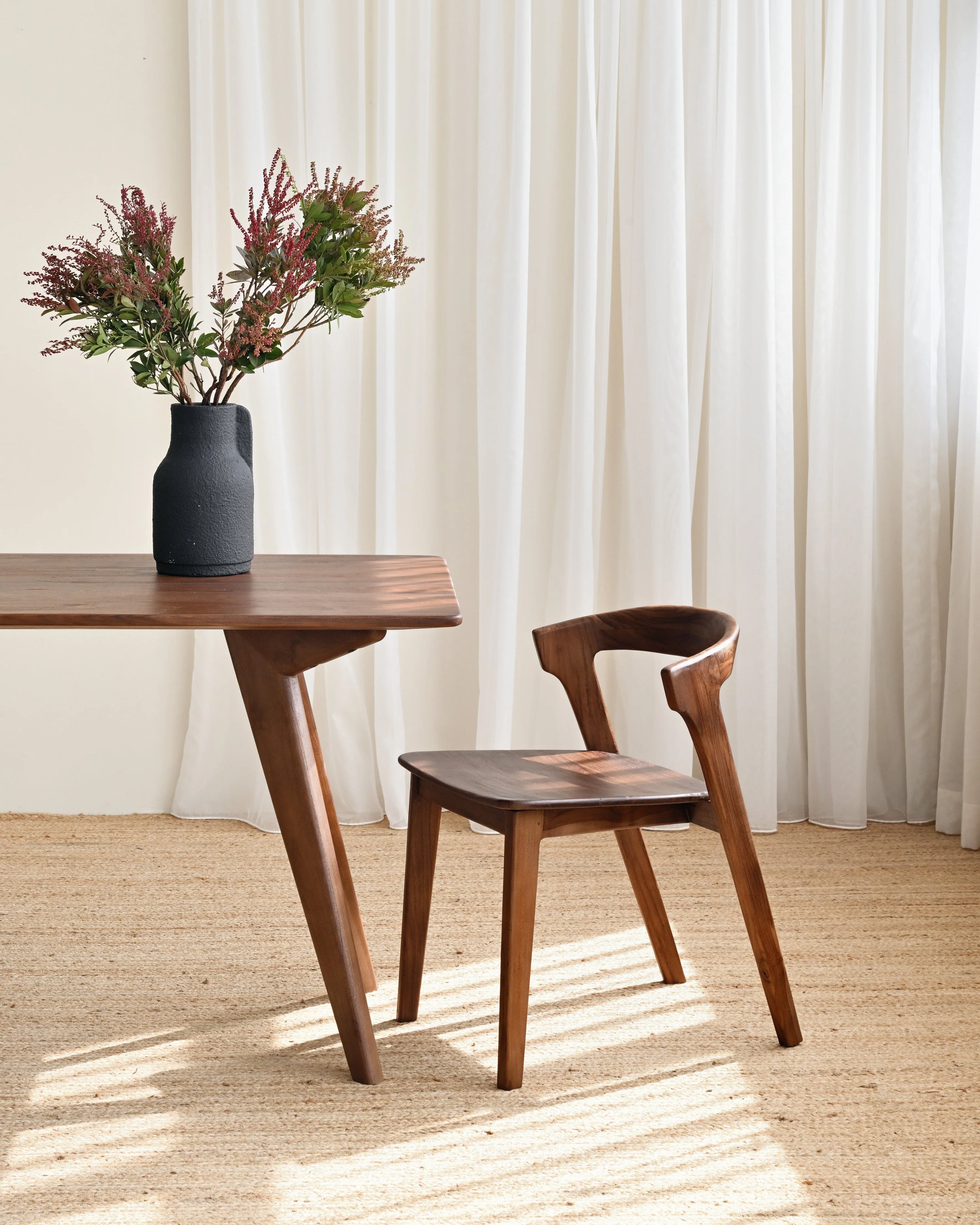 Citra Natural Teak Dining Table - Image 4