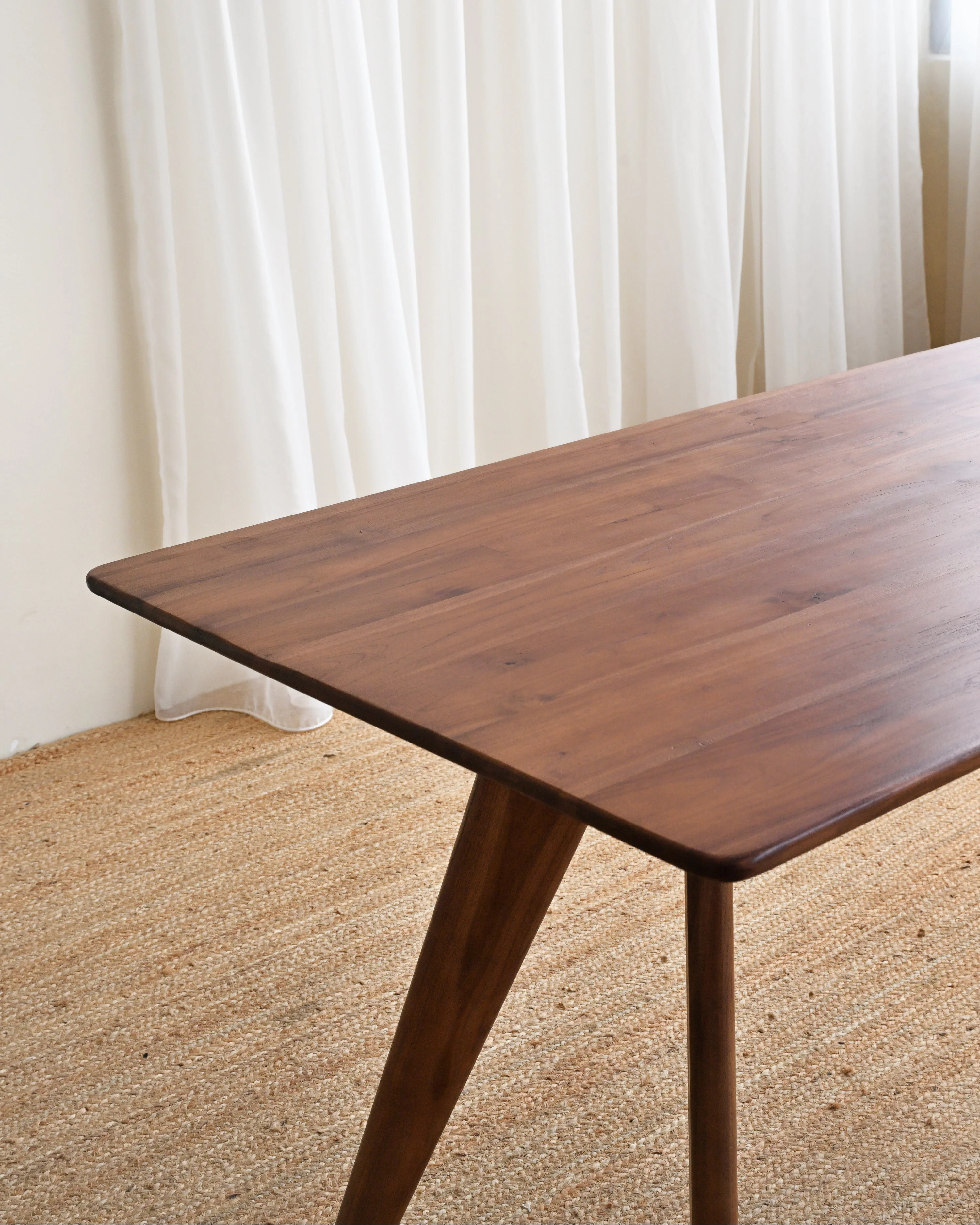 Citra Natural Teak Dining Table - Image 5