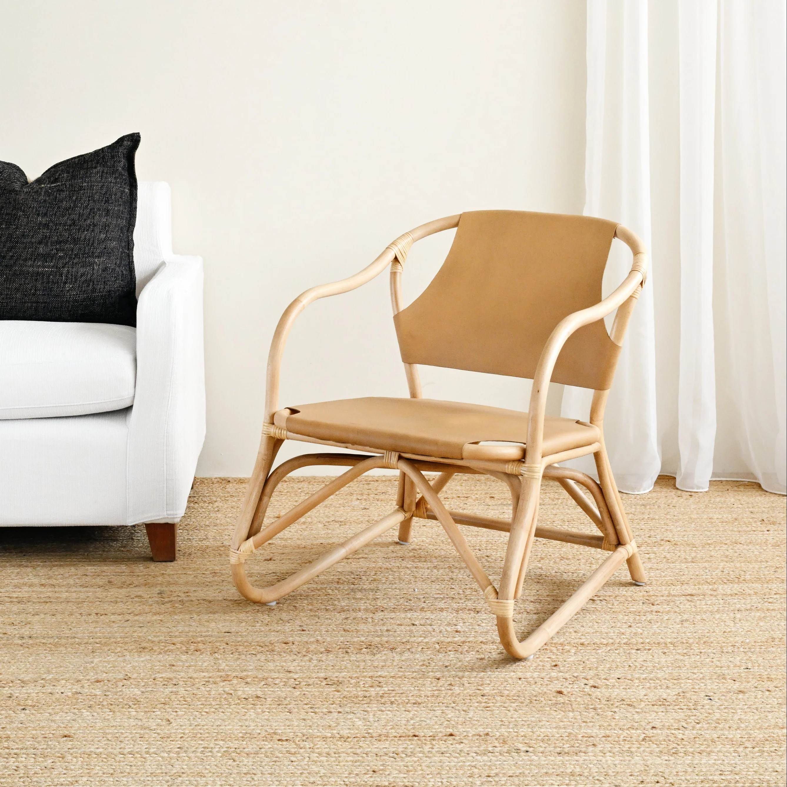 Cordoba Leather Lounge Chair - Image 2