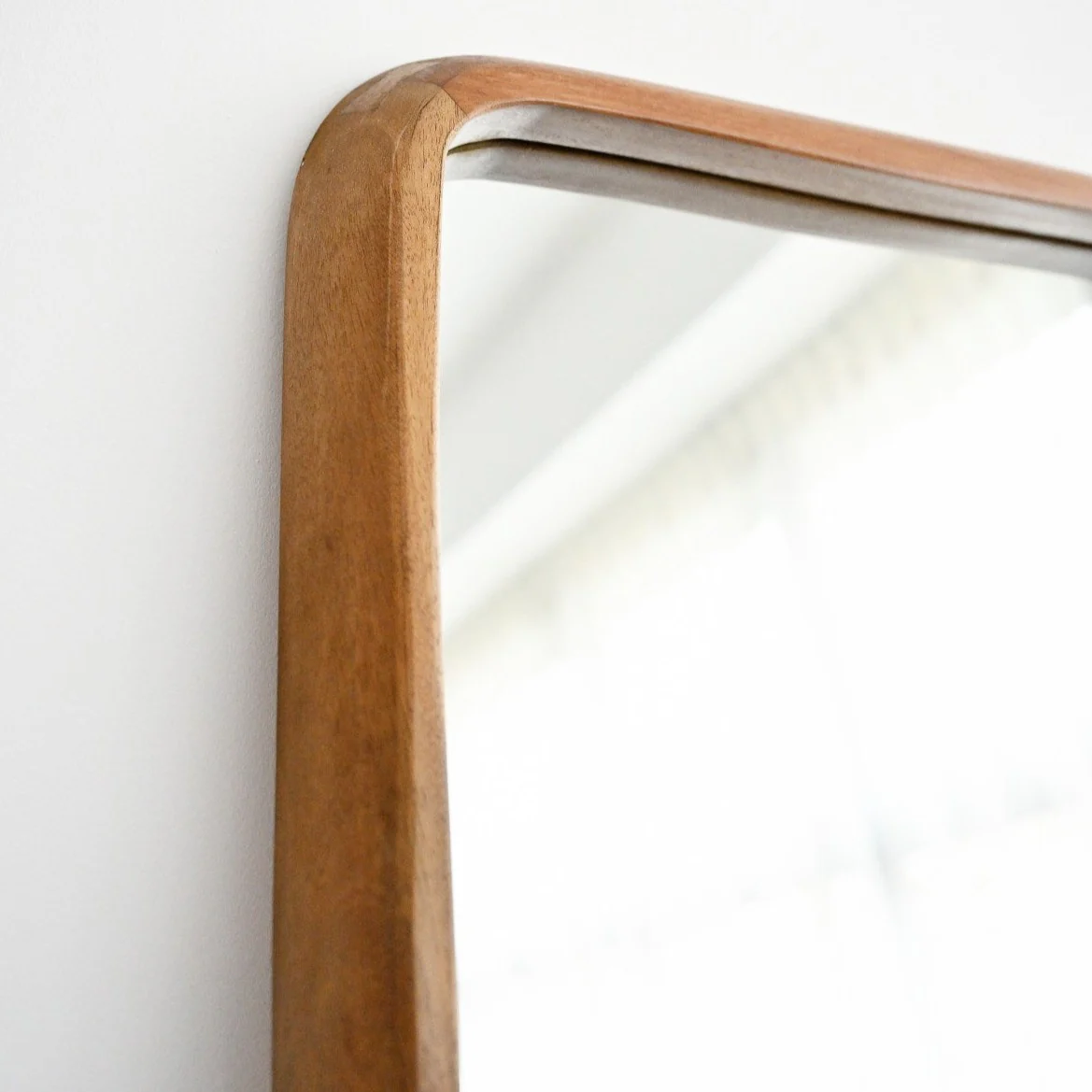 Exotic Wood Mirror - Natural - 60cm x 200cm - Image 3