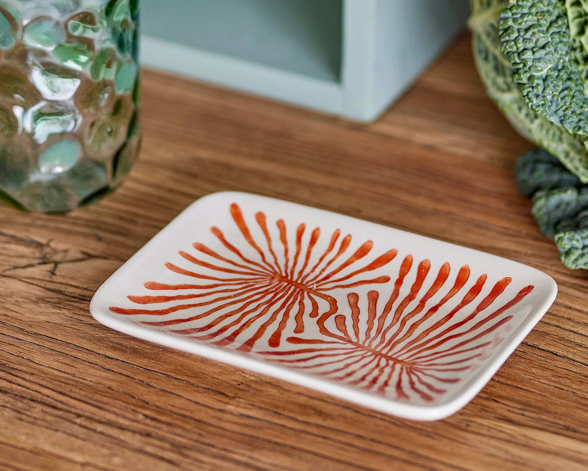Fauni Serving Plate - Red - Image 3