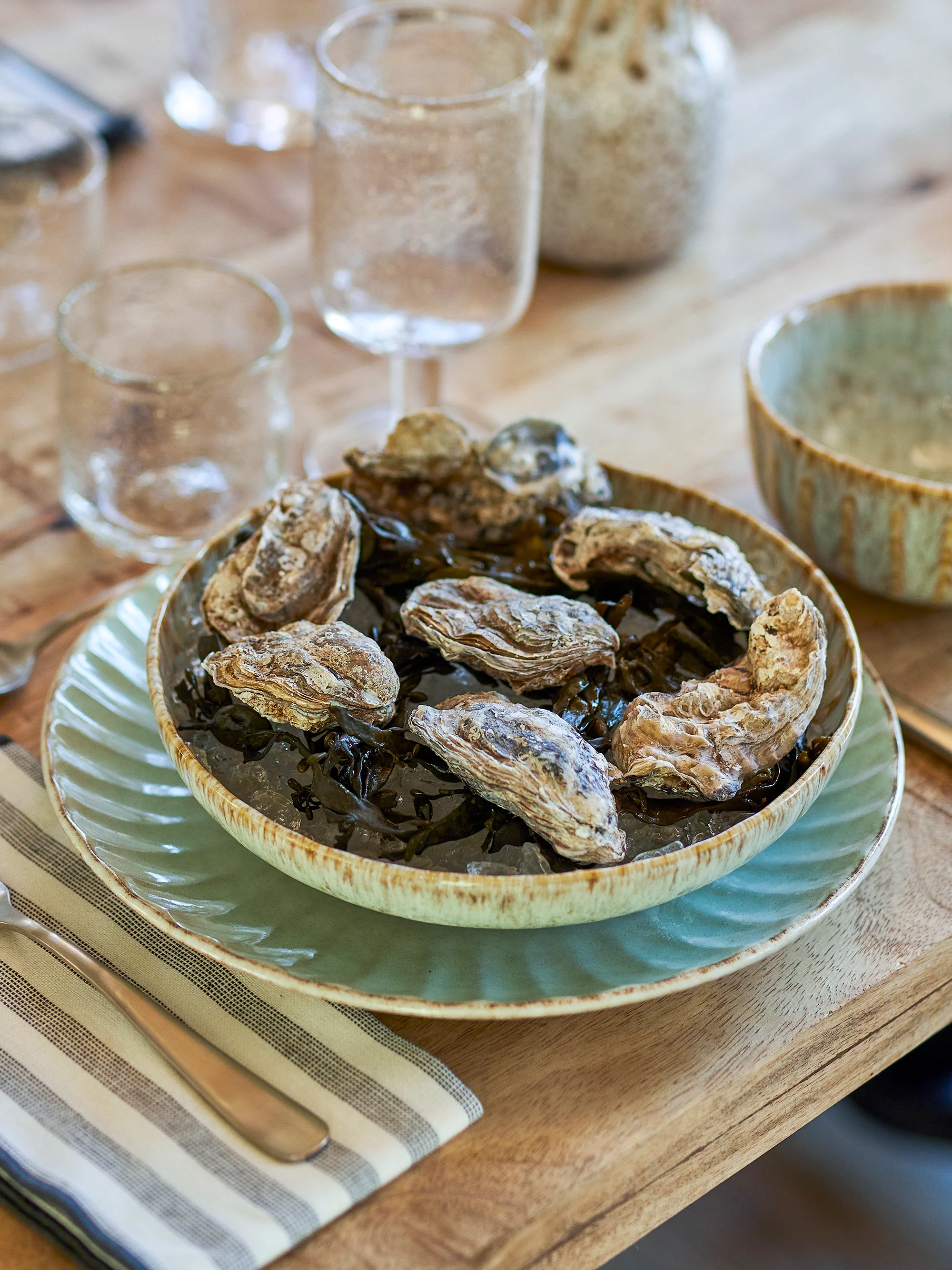 Fleur Dinner Plate - Earth - Image 3