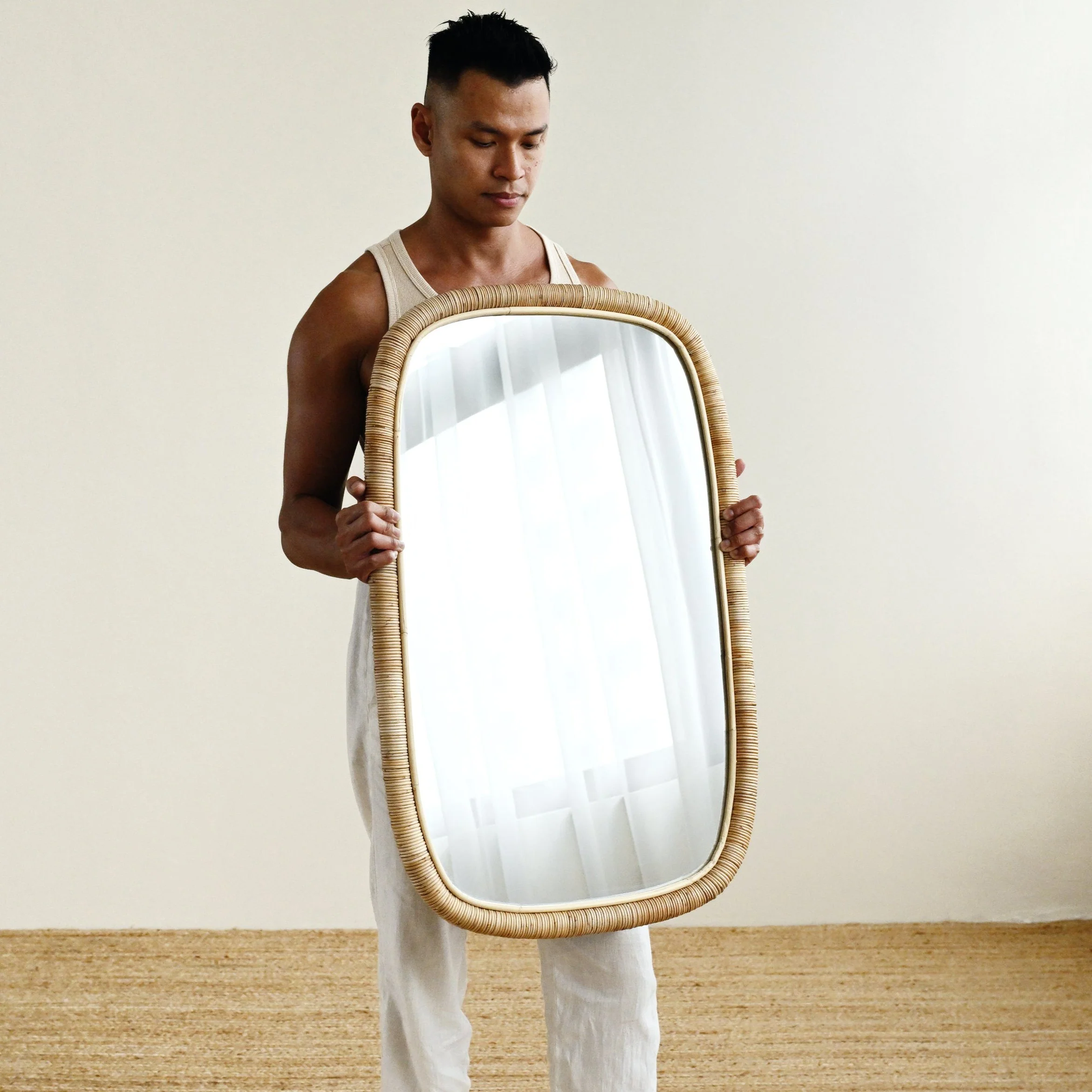 Formosa Rattan Wall Mirror - Image 3