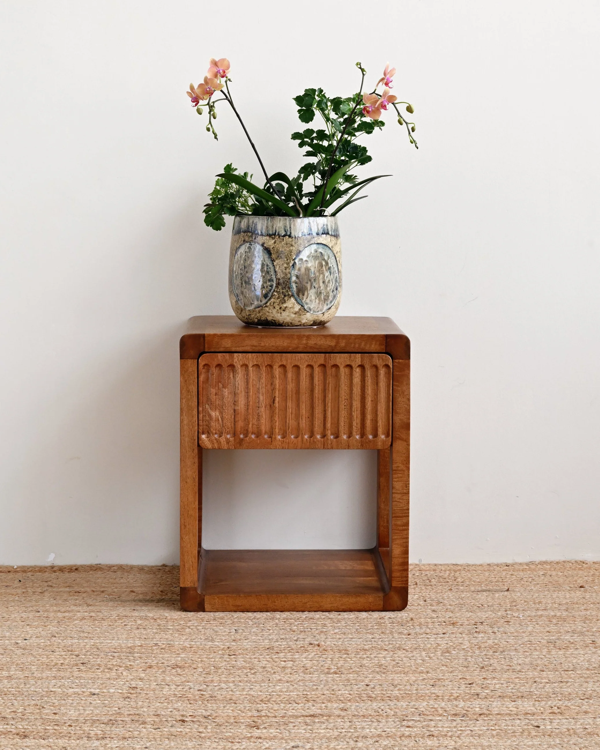 Gaia Bedside Table - Tallow - Image 2