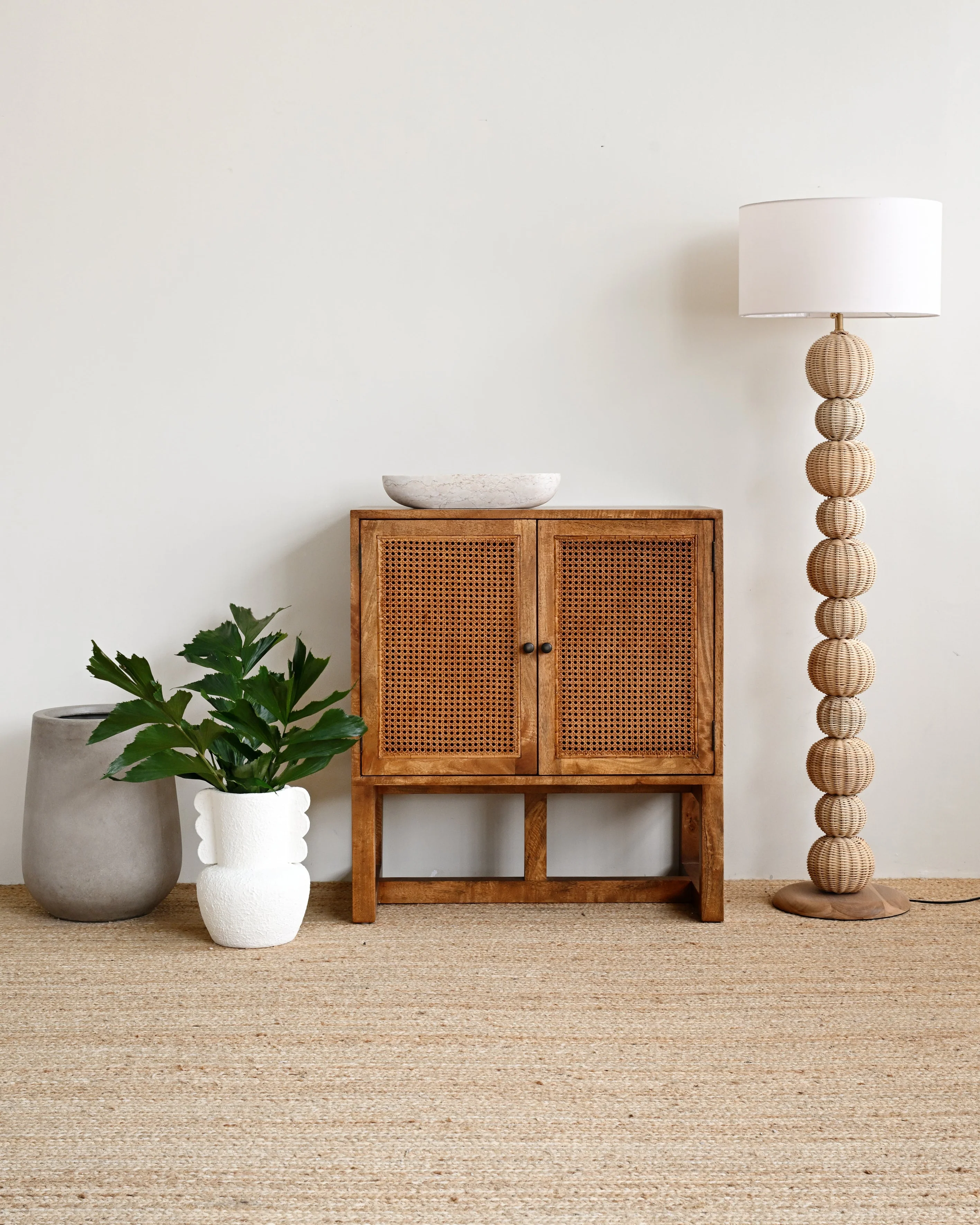 Gili 2 Door Sideboard - Tallow