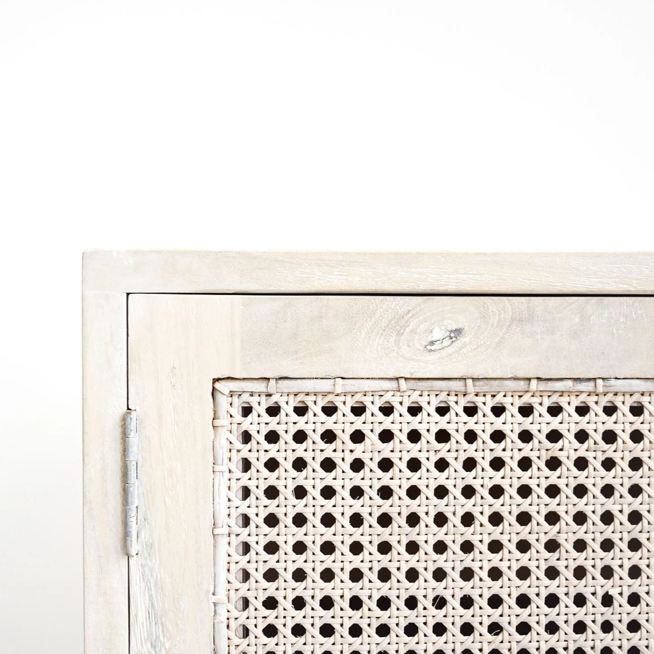 Gili 2 Door Sideboard - White Wash - Image 6