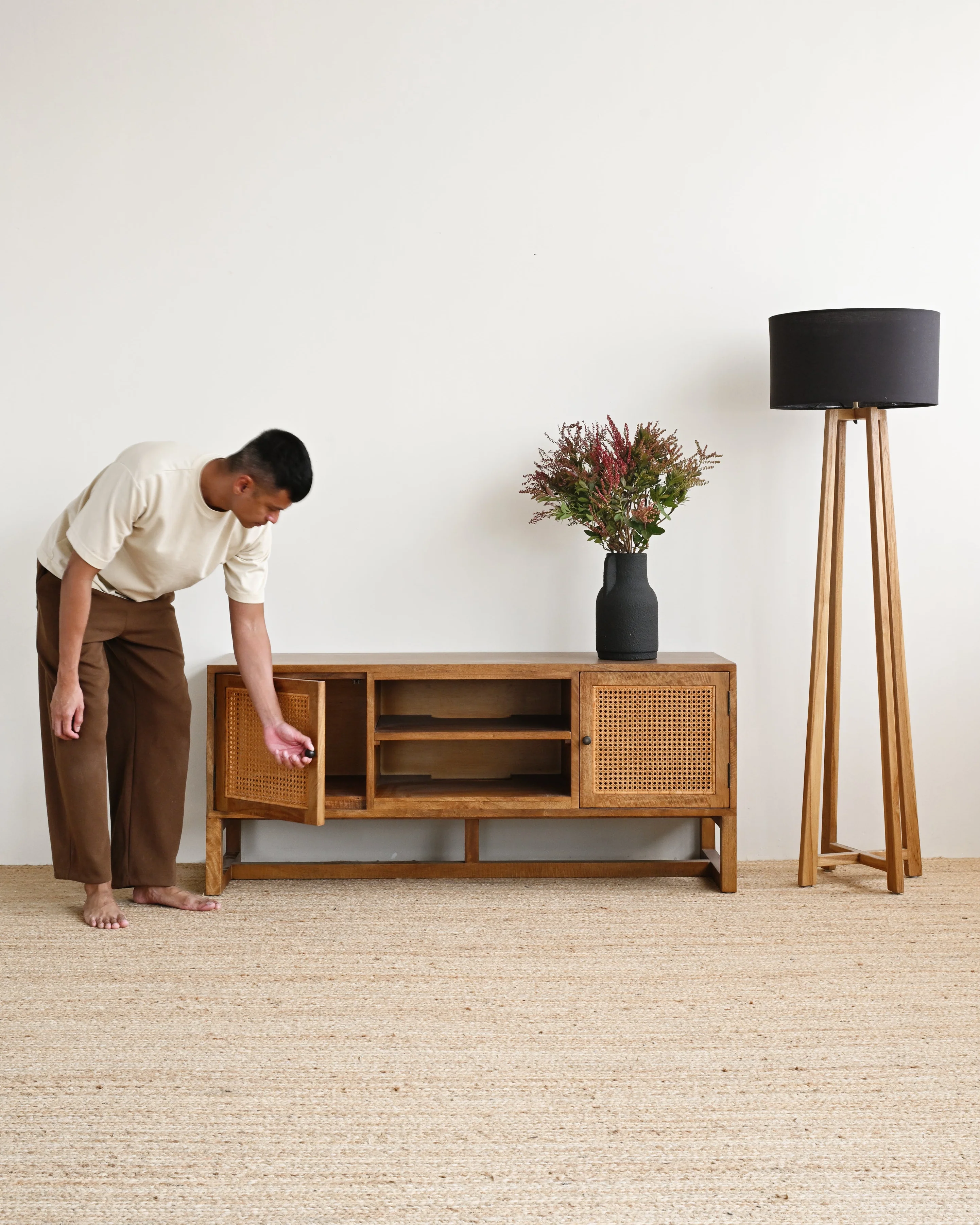 Gili TV Console - Tallow - Image 3
