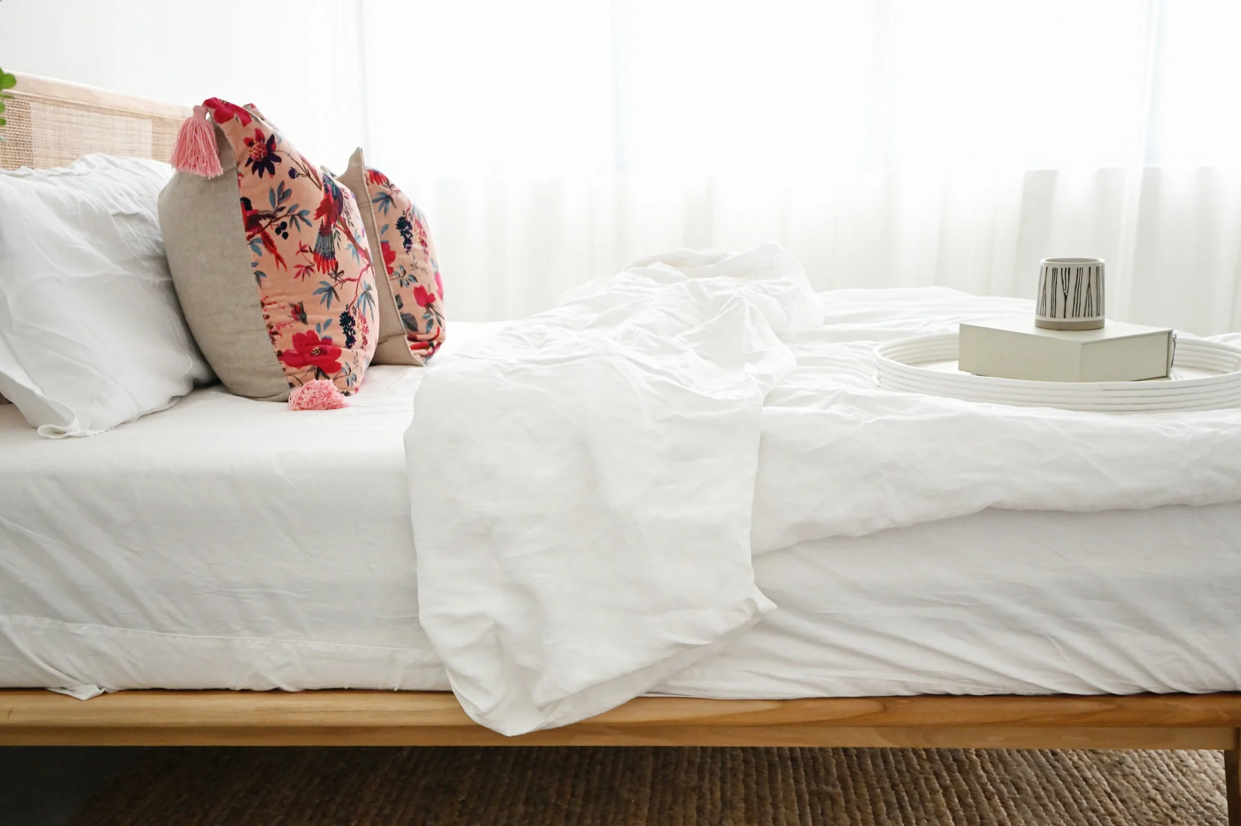 Havana Bed - Teak & Rattan - Image 19