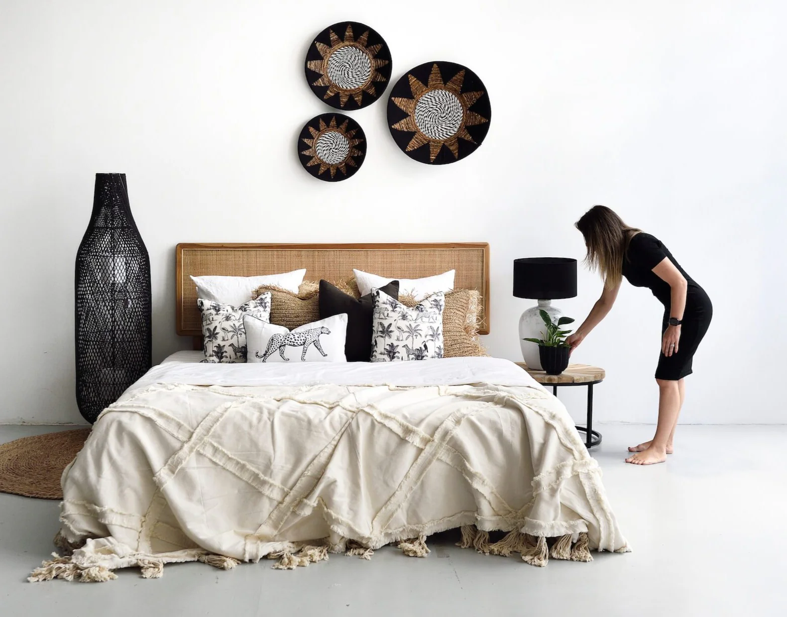 Havana Bed - Teak & Rattan - Image 24