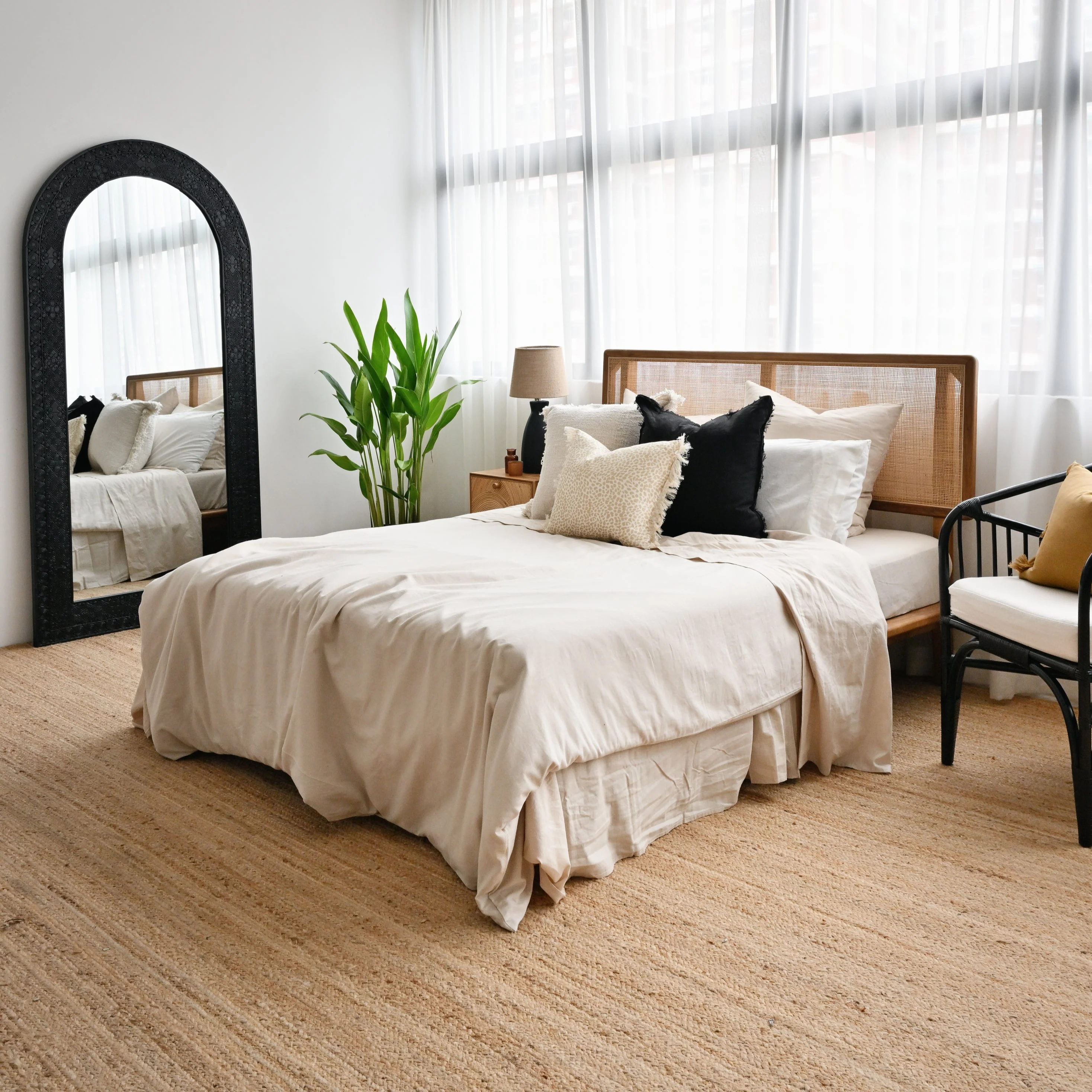 Havana Bed - Teak & Rattan - Image 4