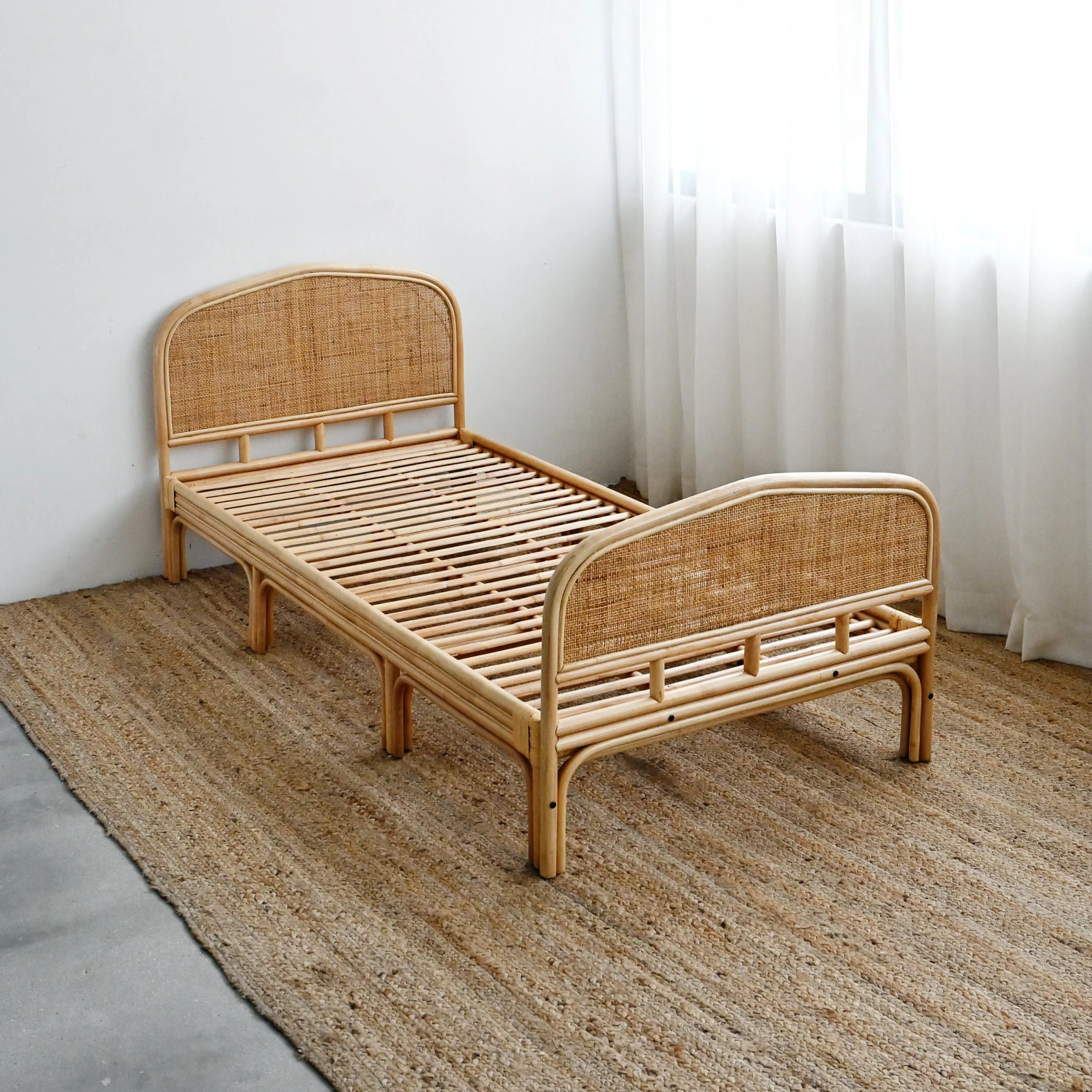 Rattan Junior Bed - Image 3