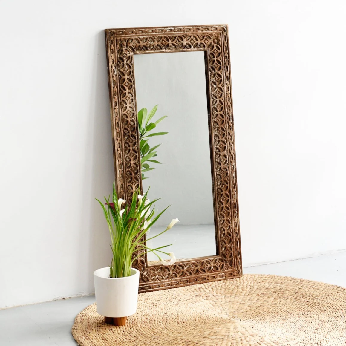 Kawung Mirror 70cm x 140cm - Image 3