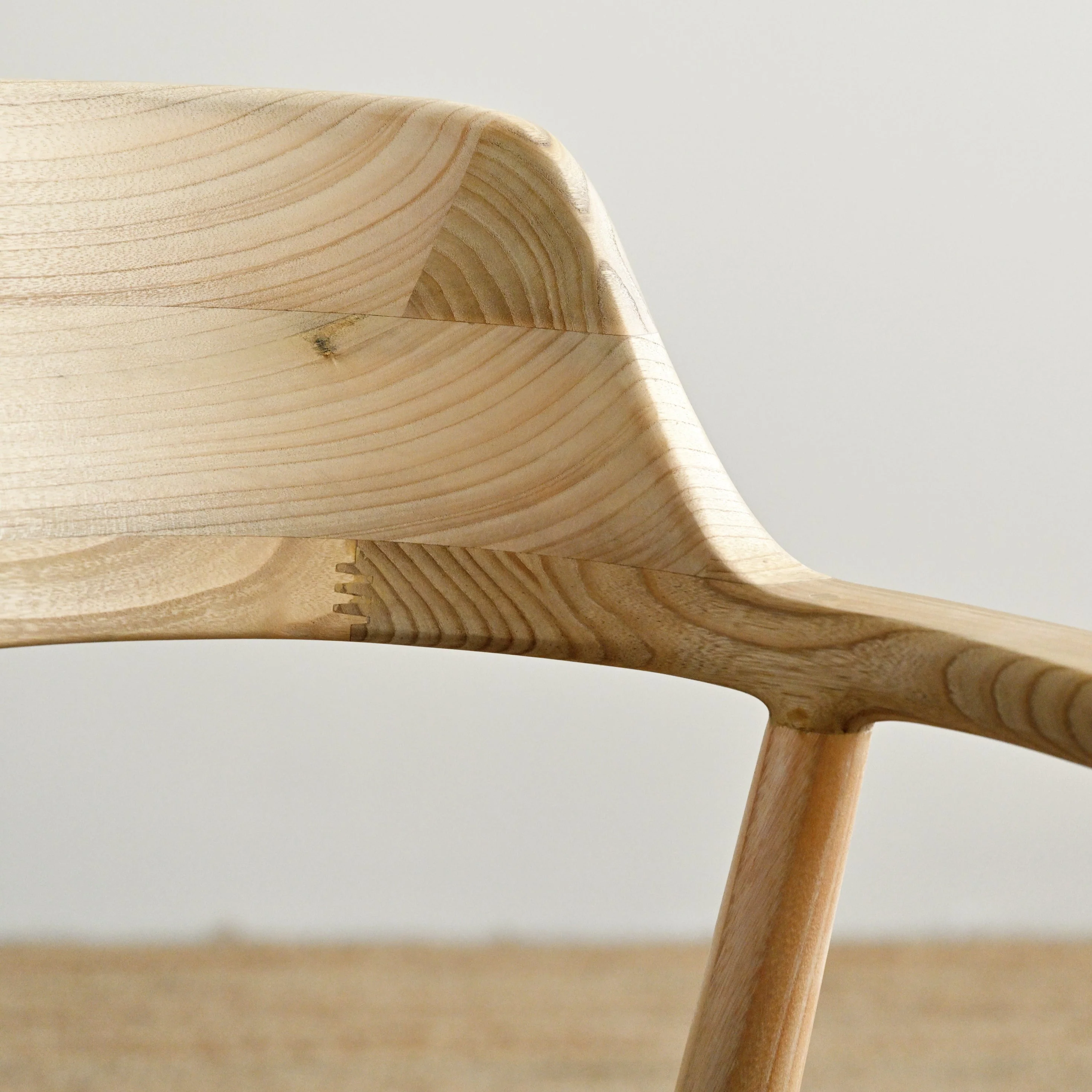 Kennedy Dining Chair With Khaki Seat - Image 6