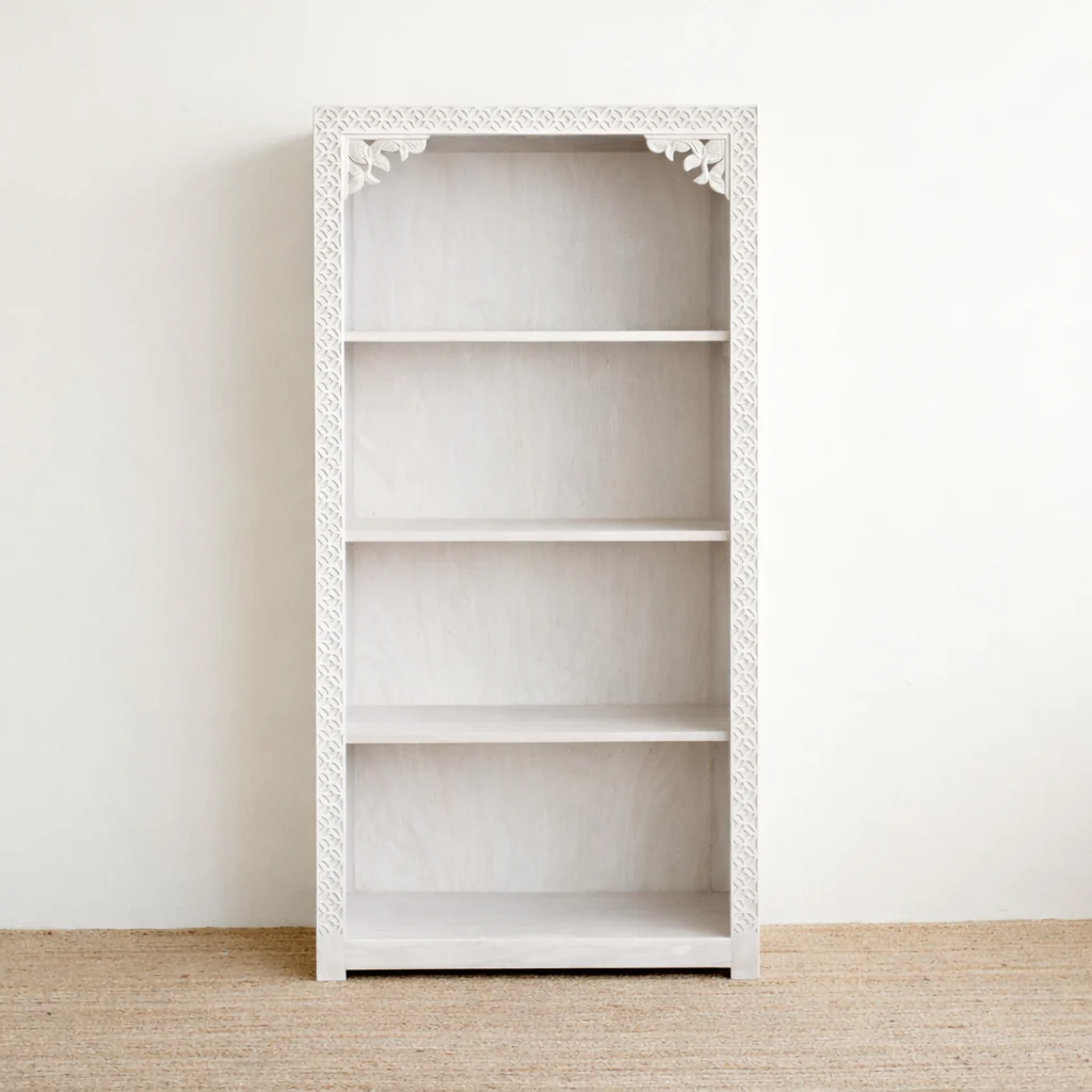 Ketok Bookshelf - White Wash - Image 2