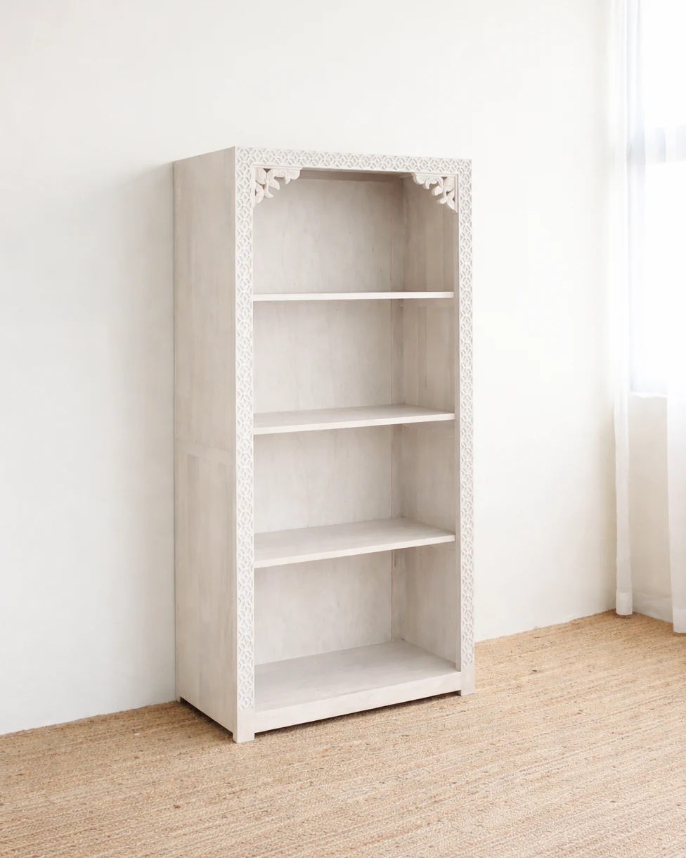 Ketok Bookshelf - White Wash - Image 3