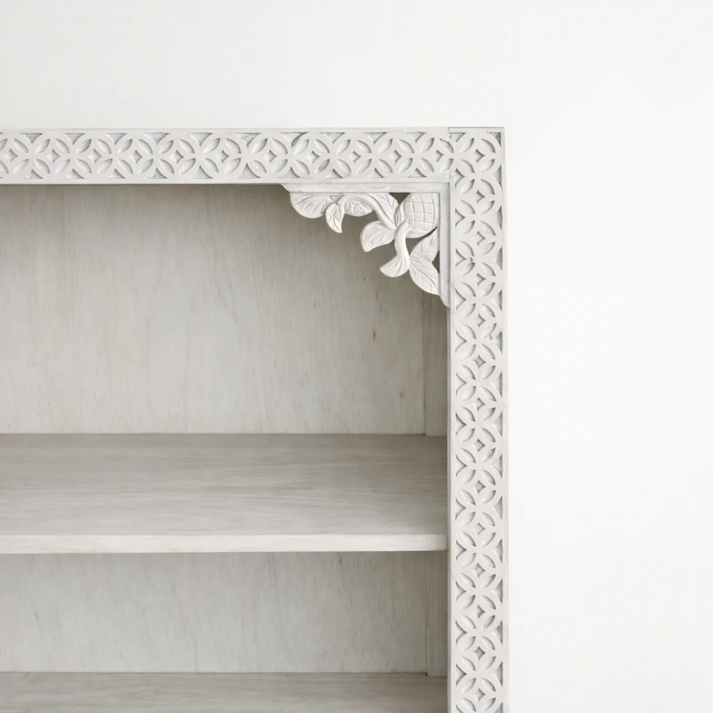 Ketok Bookshelf - White Wash - Image 4