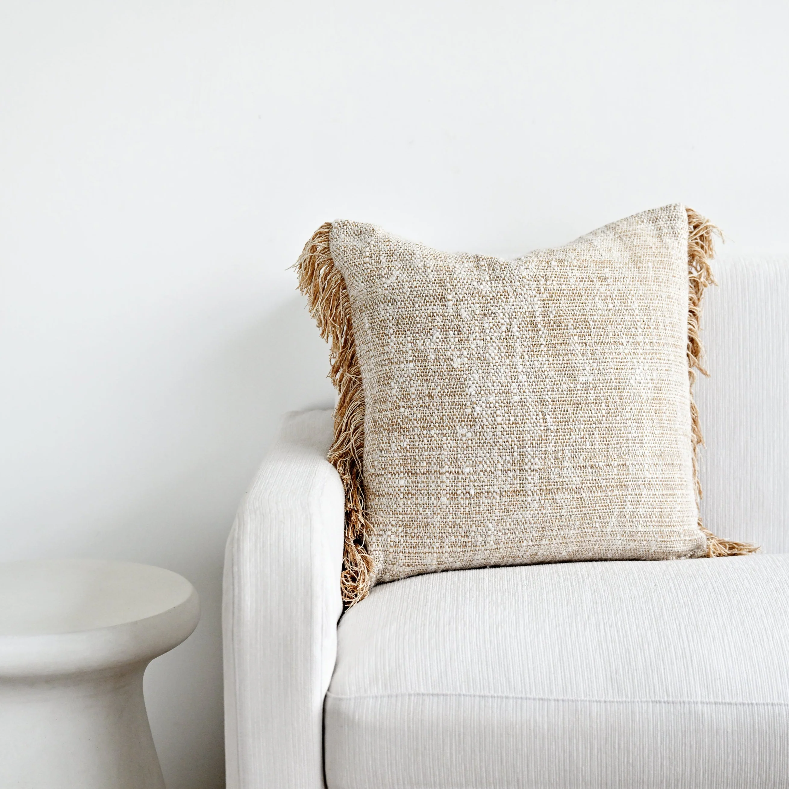 Kimaya Ivory Cushion Cover - 45cm x 45cm - Image 5