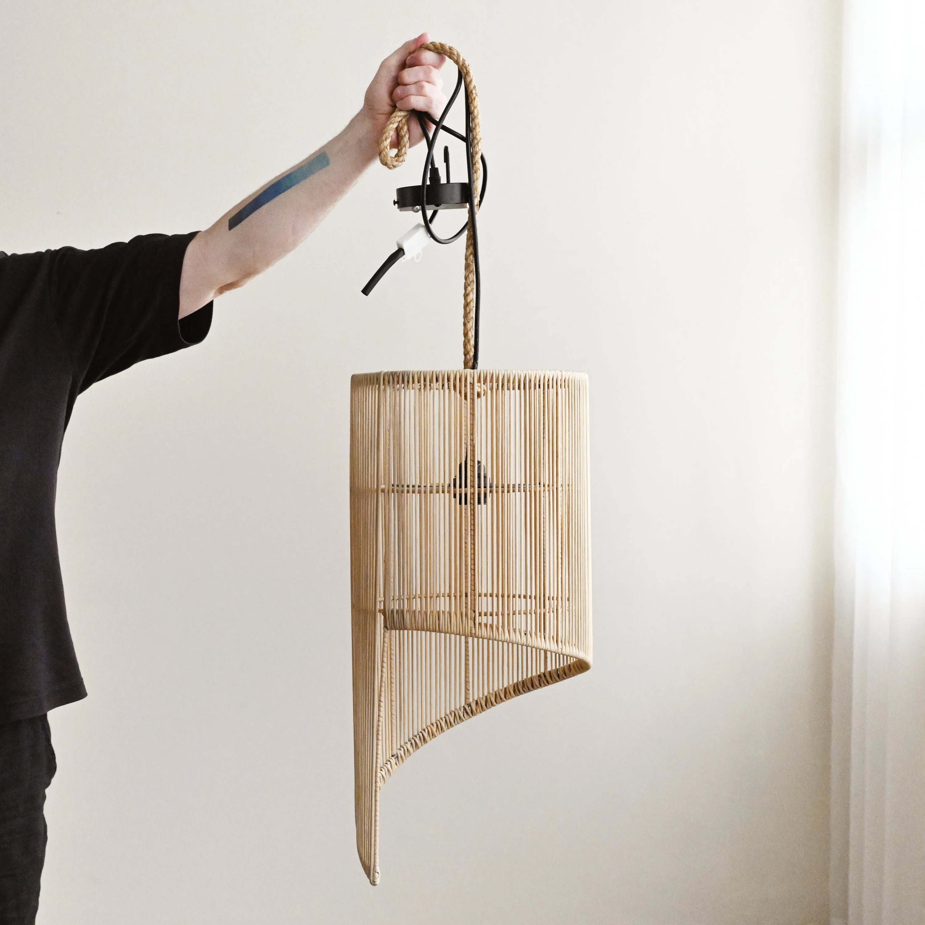 Lagoon Rattan Pendant Lamp - Image 3