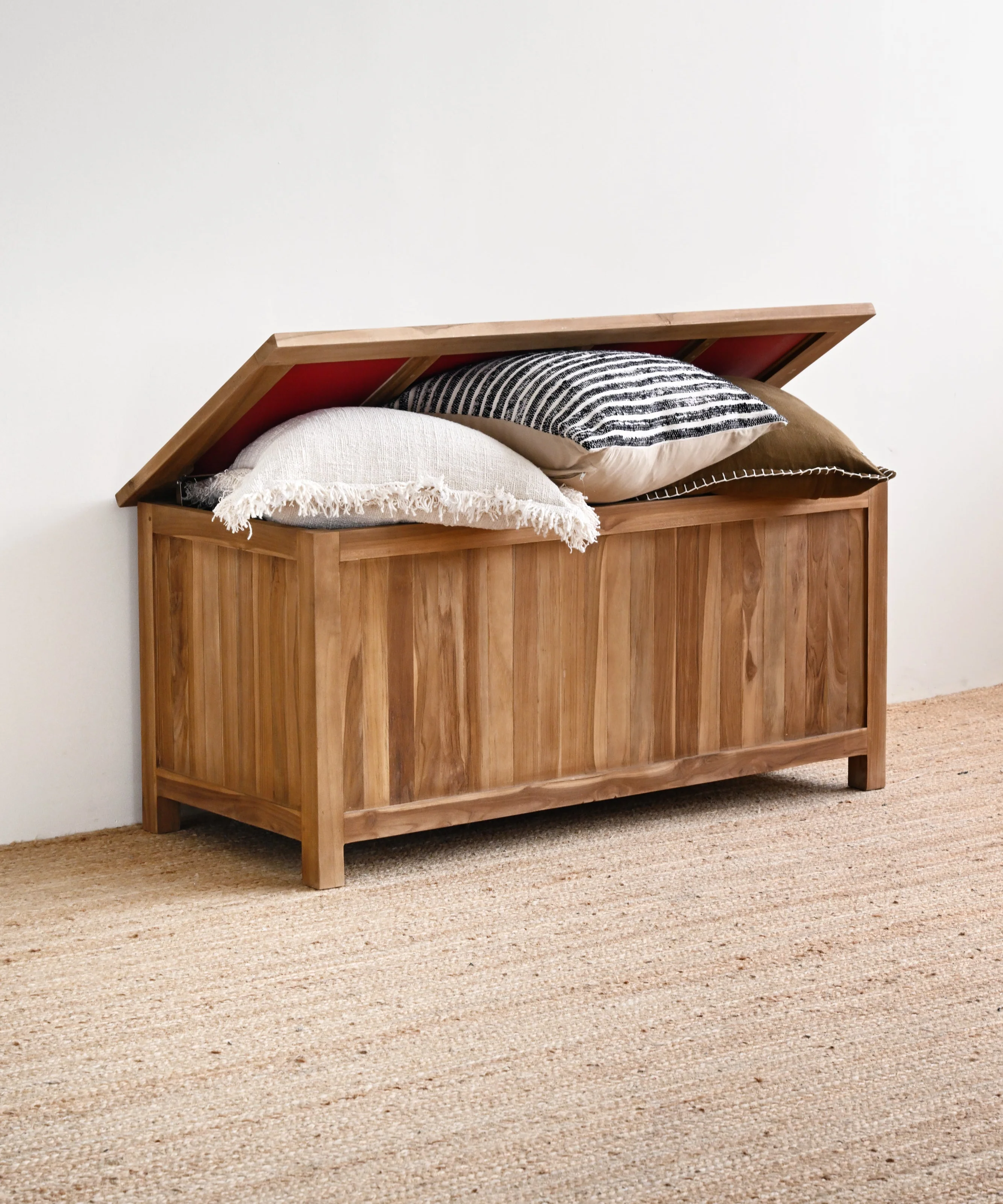 Lombok Outdoor Teak Storage Box - Image 4