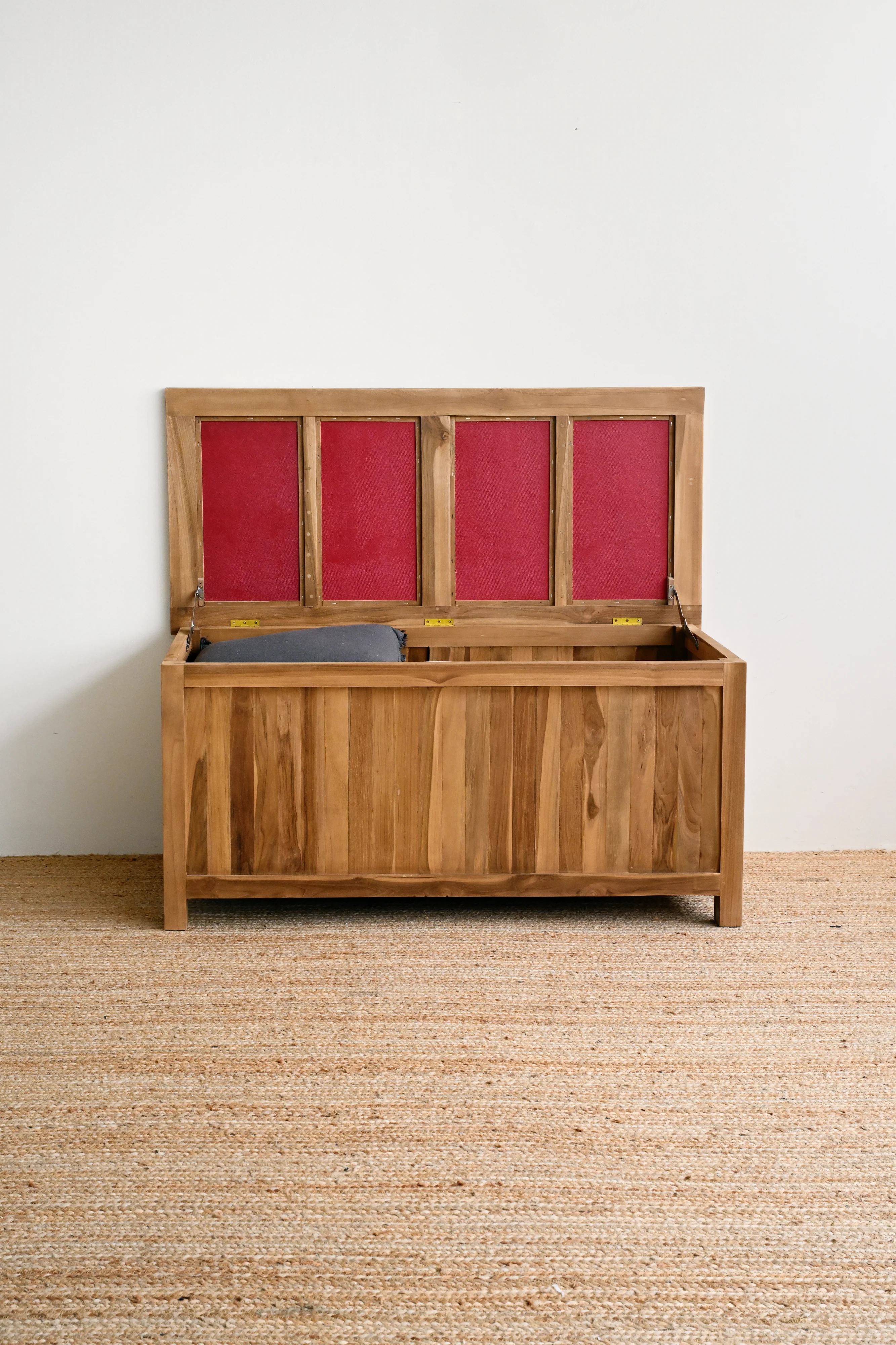 Lombok Outdoor Teak Storage Box - Image 7