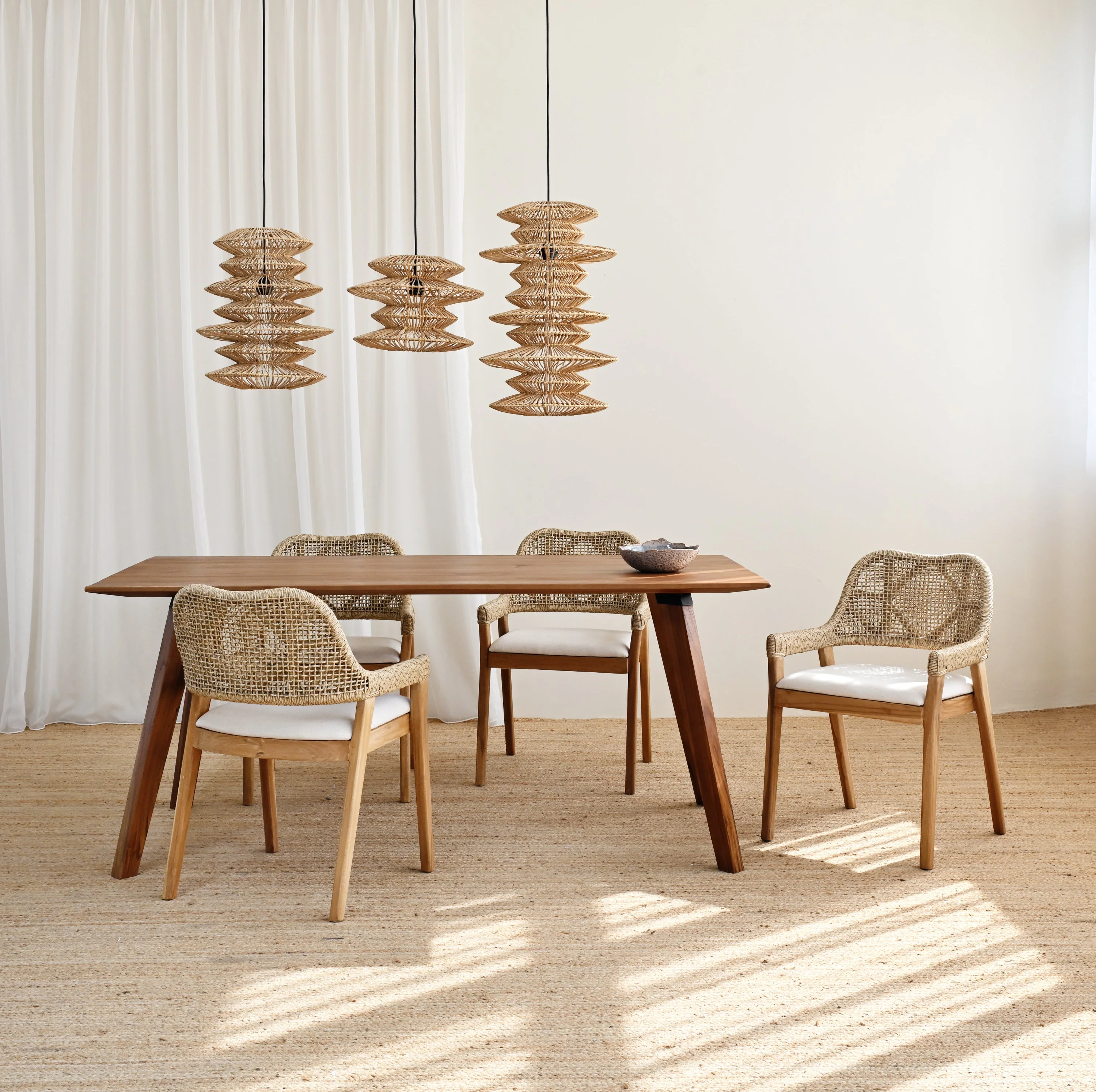 Maya Teak Dining Table - Image 2