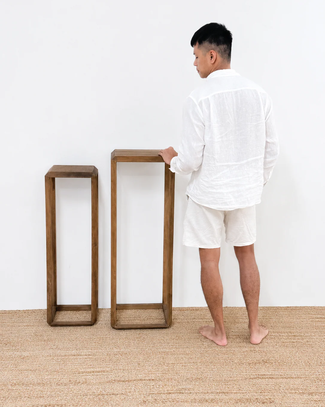 Milou Plant Stand - Natural