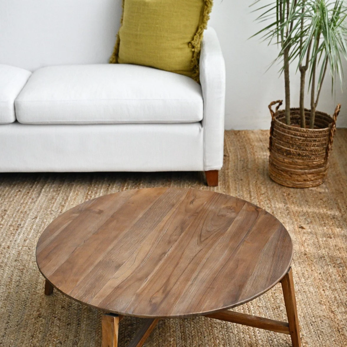 Milou Teak Coffee Table - Natural - Image 19