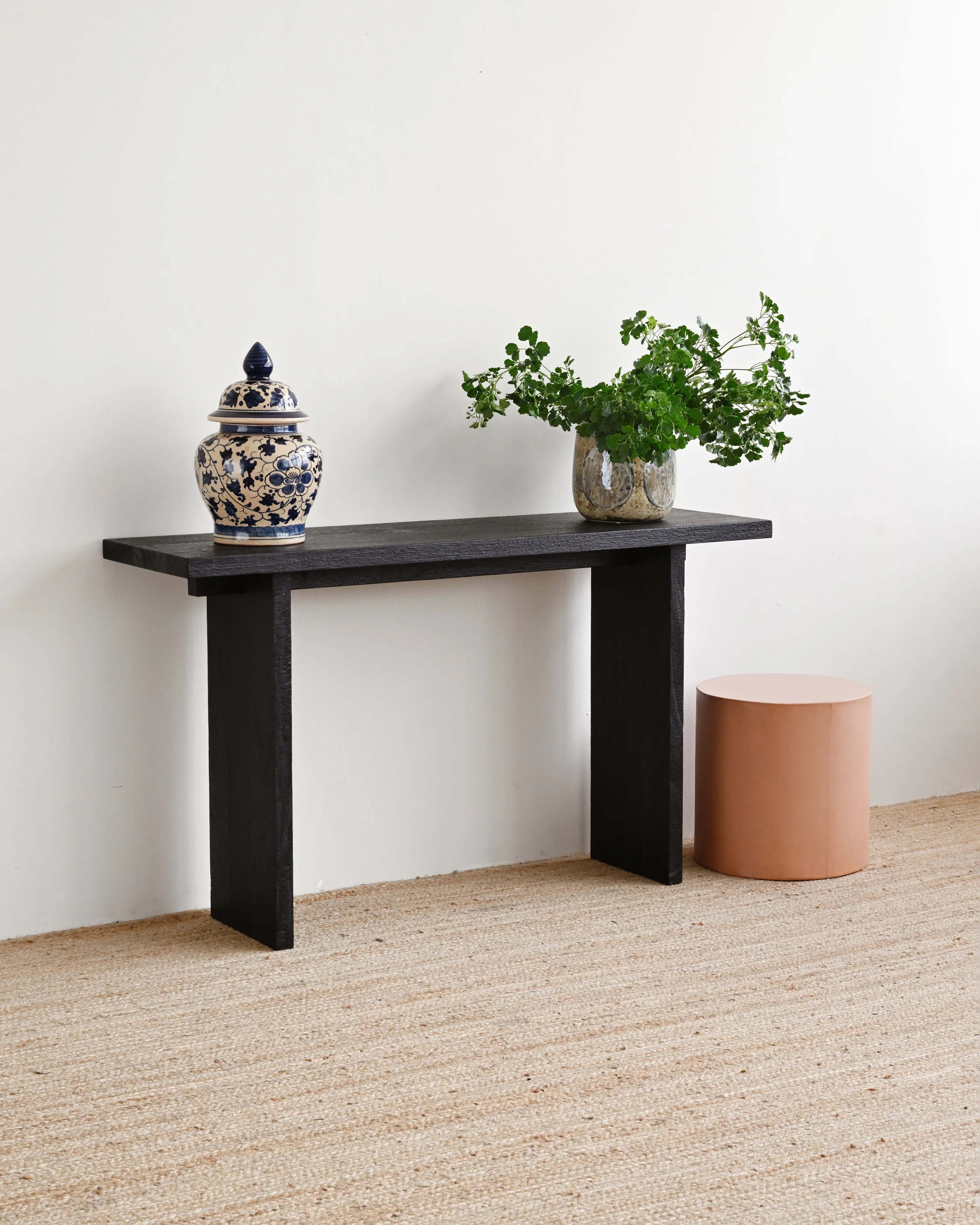 Moku Console 140cm - Rustic Black - Image 4
