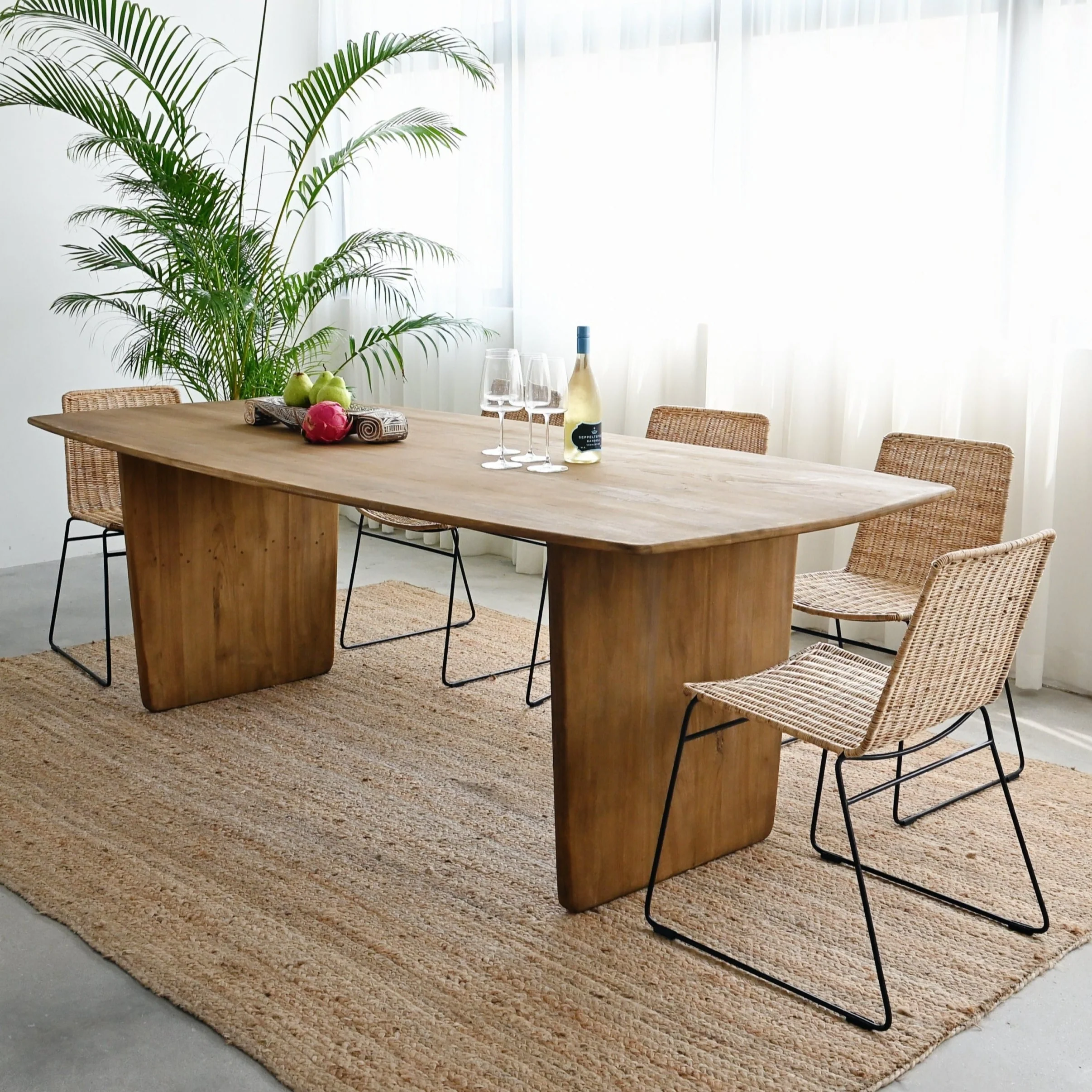 Molly Dining Table in Natural - Image 12