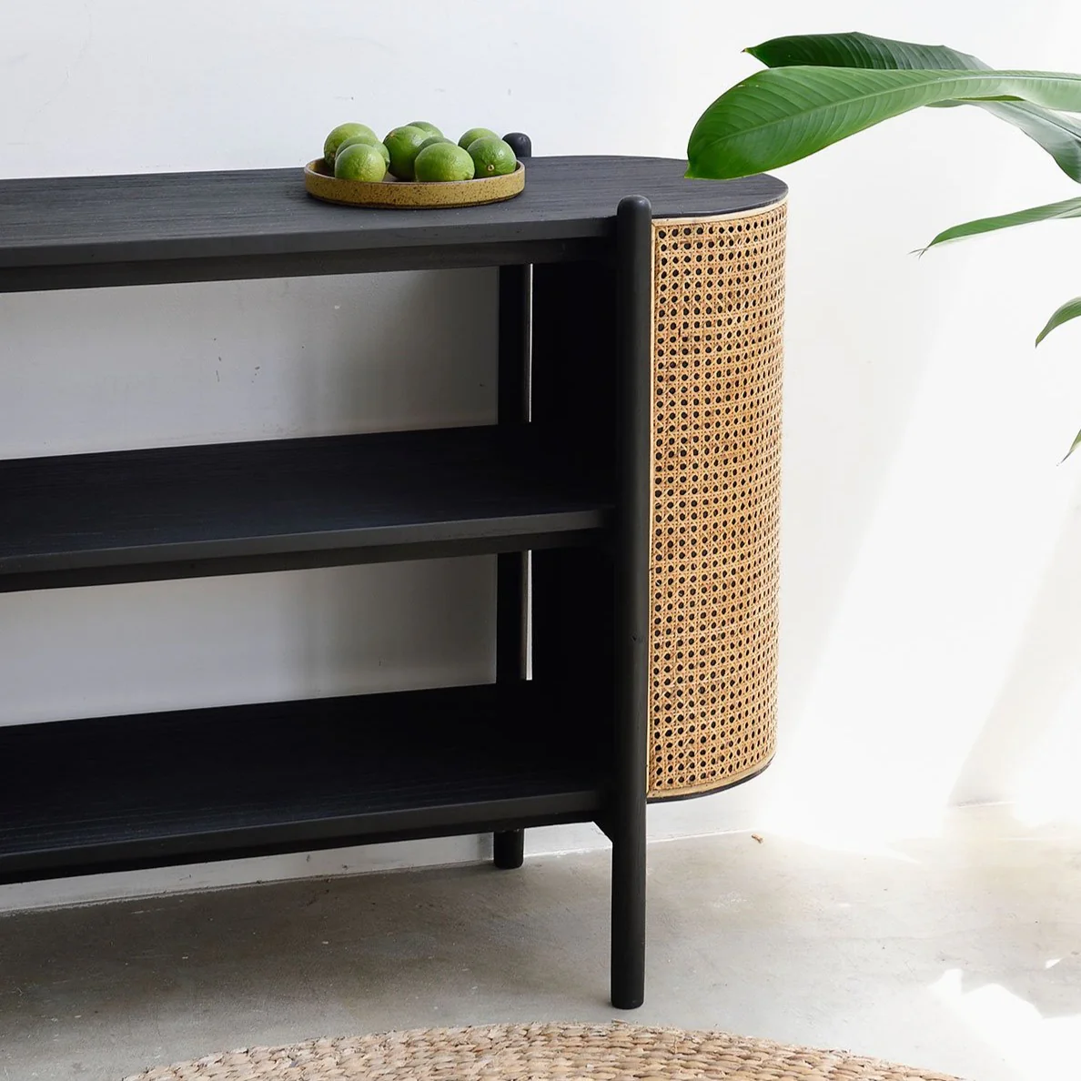 Molly Exotic Wood Shelf - Image 3