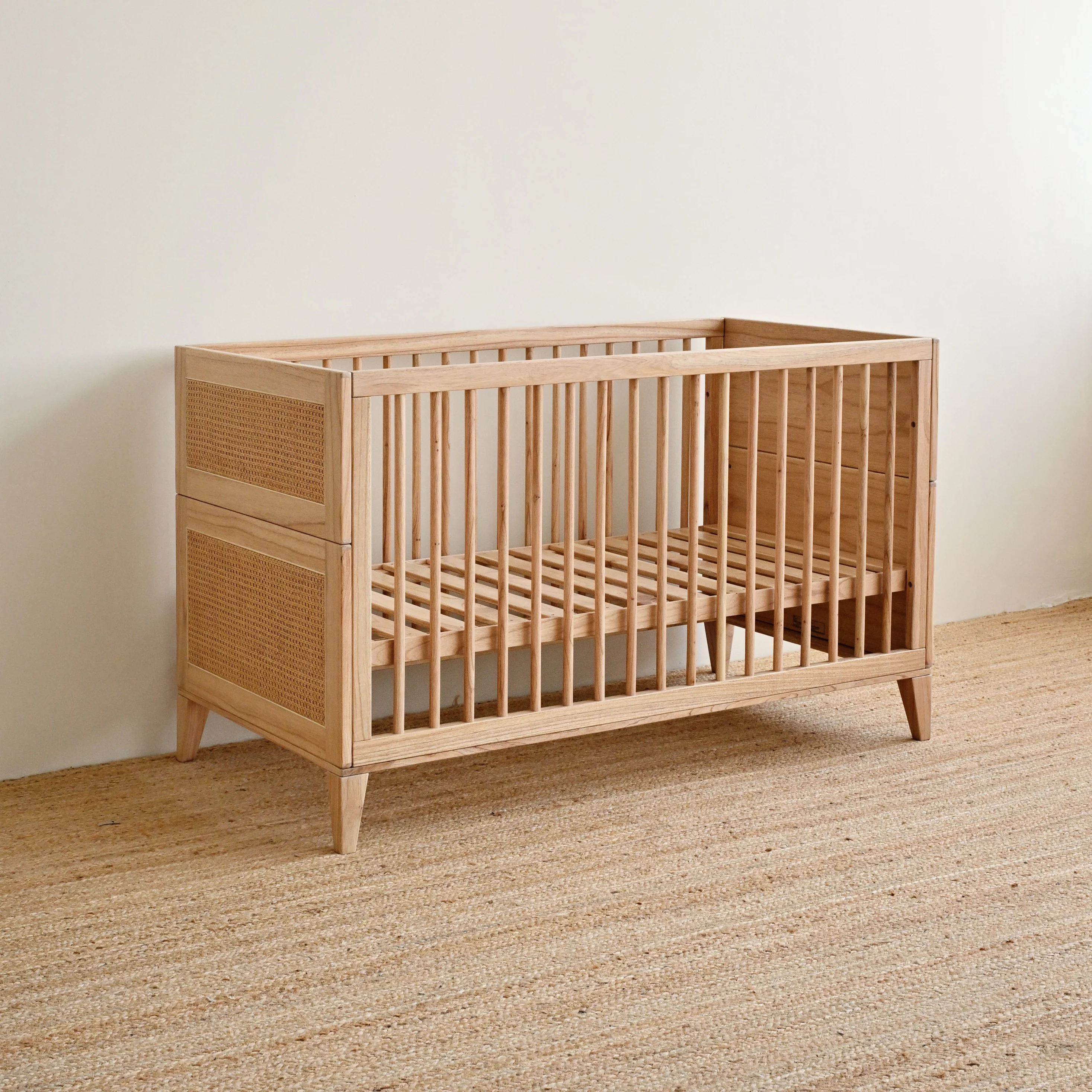 Nami Wood Bed - Natural - Image 11