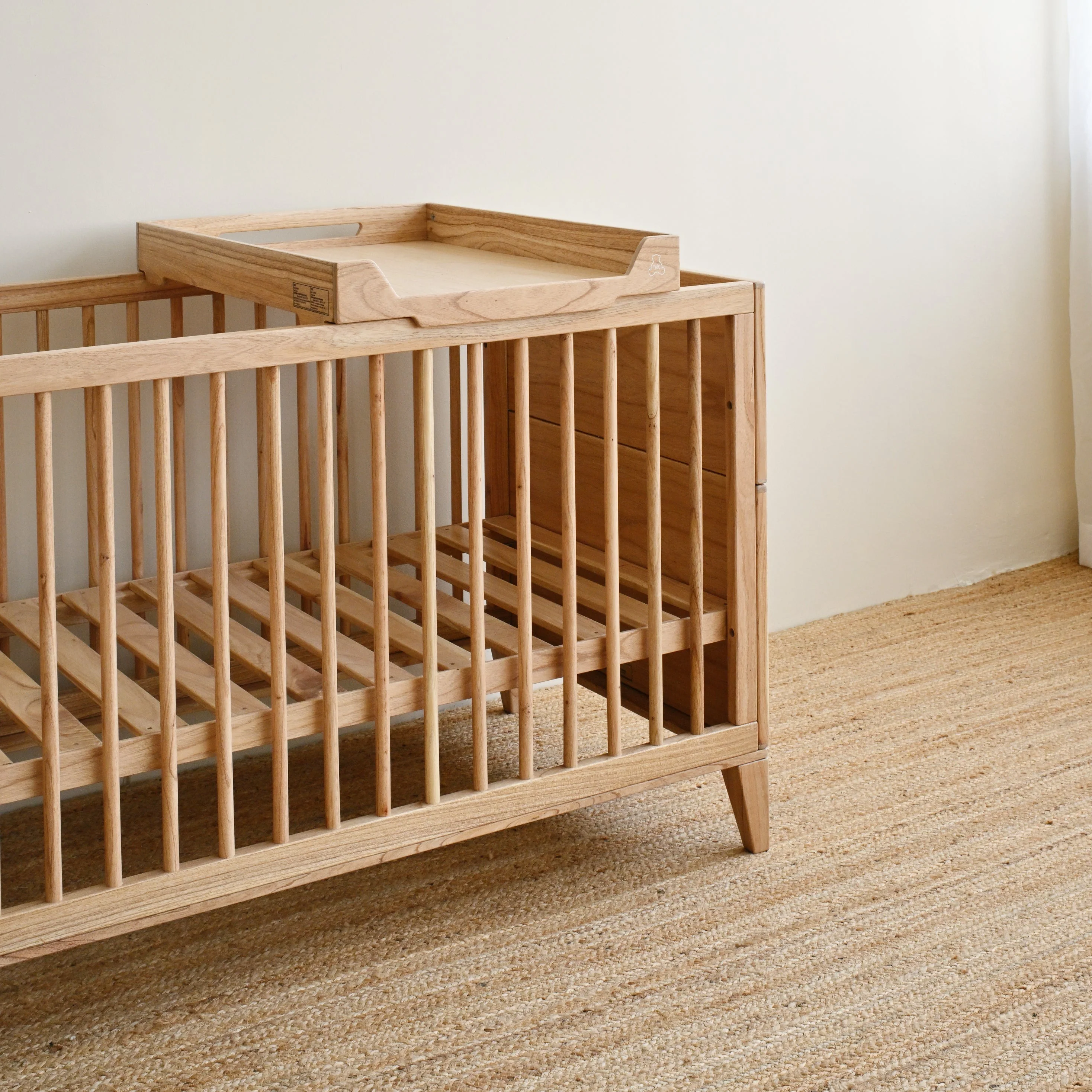 Nami Wood Bed - Natural - Image 12