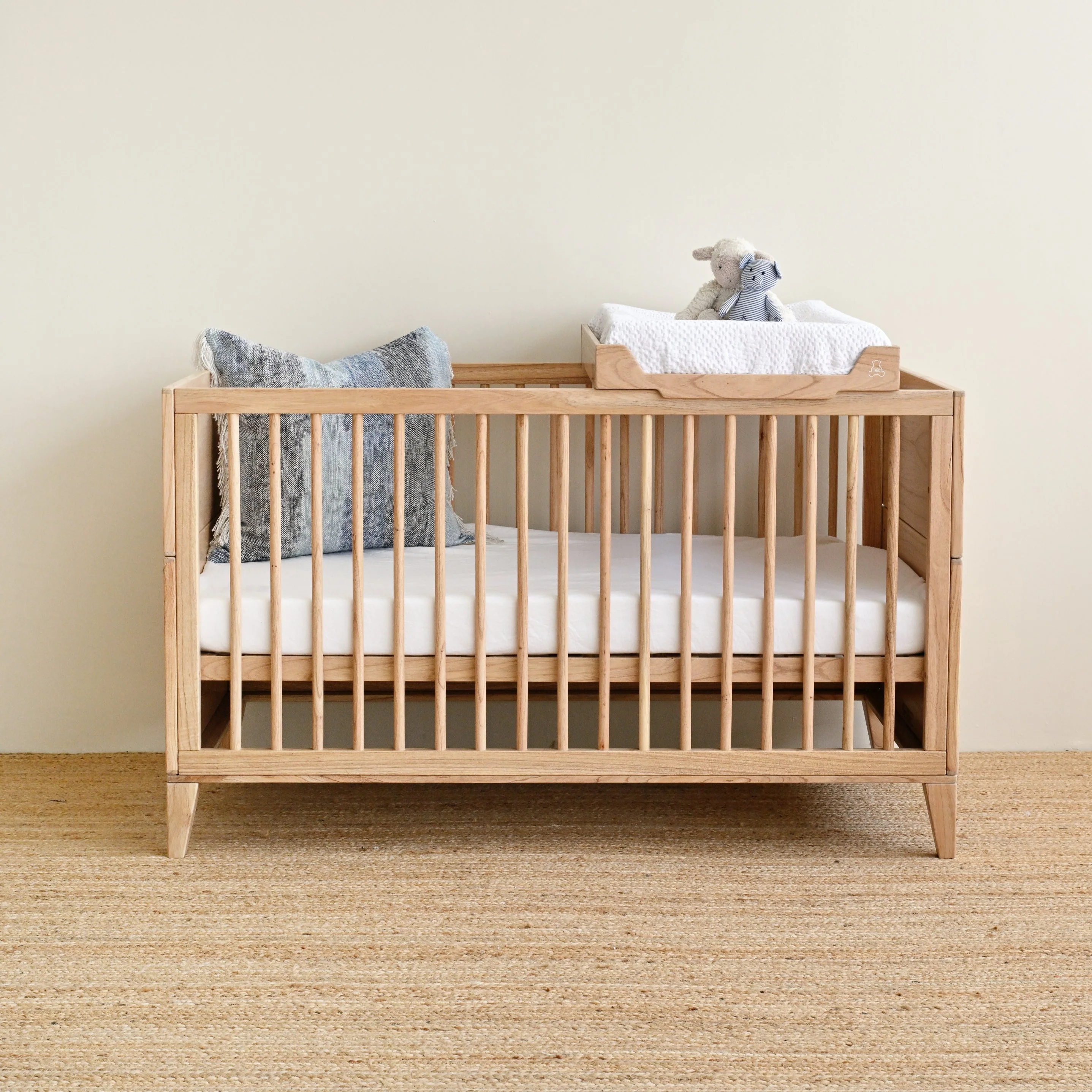 Nami Wood Bed - Natural - Image 4