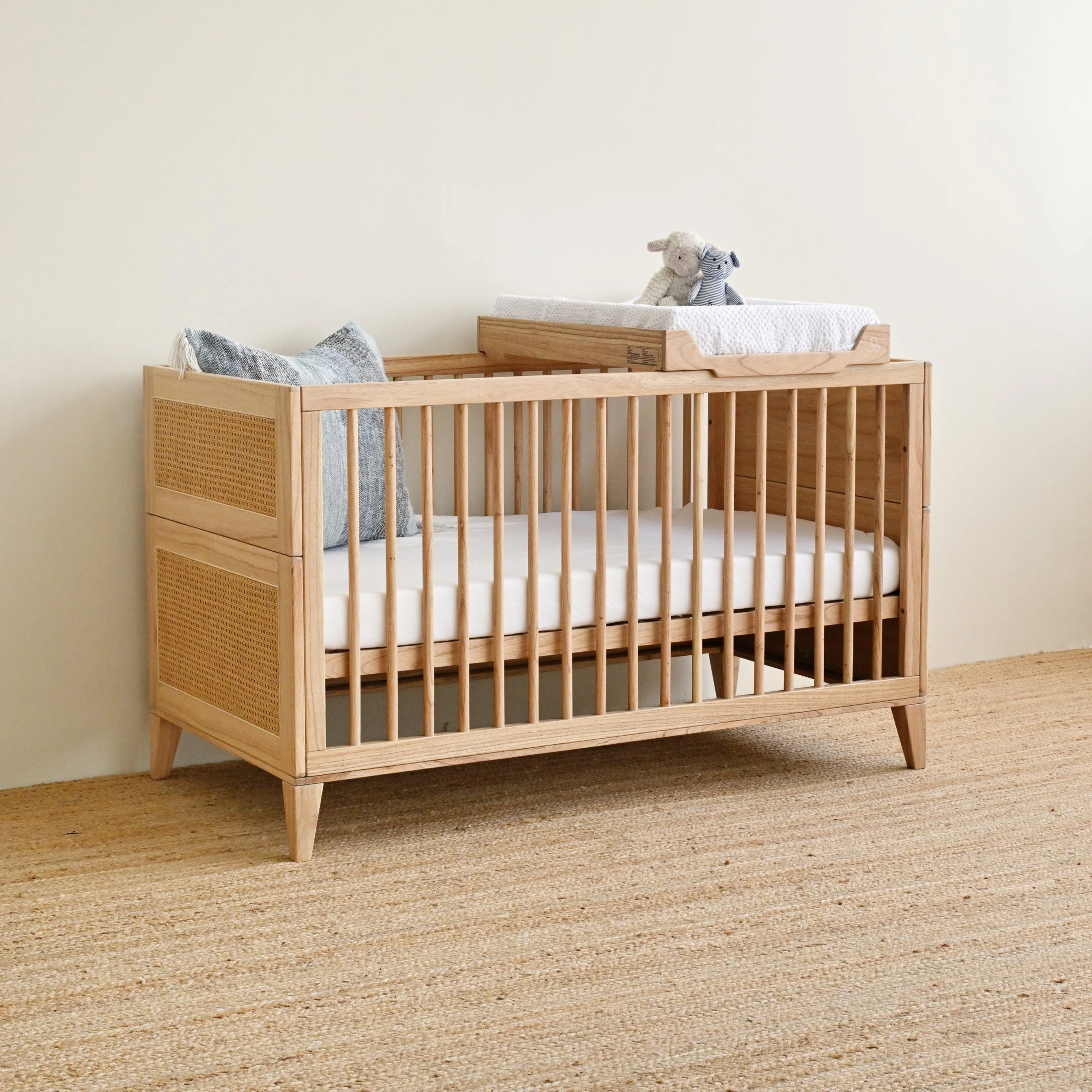 Nami Wood Bed - Natural - Image 5
