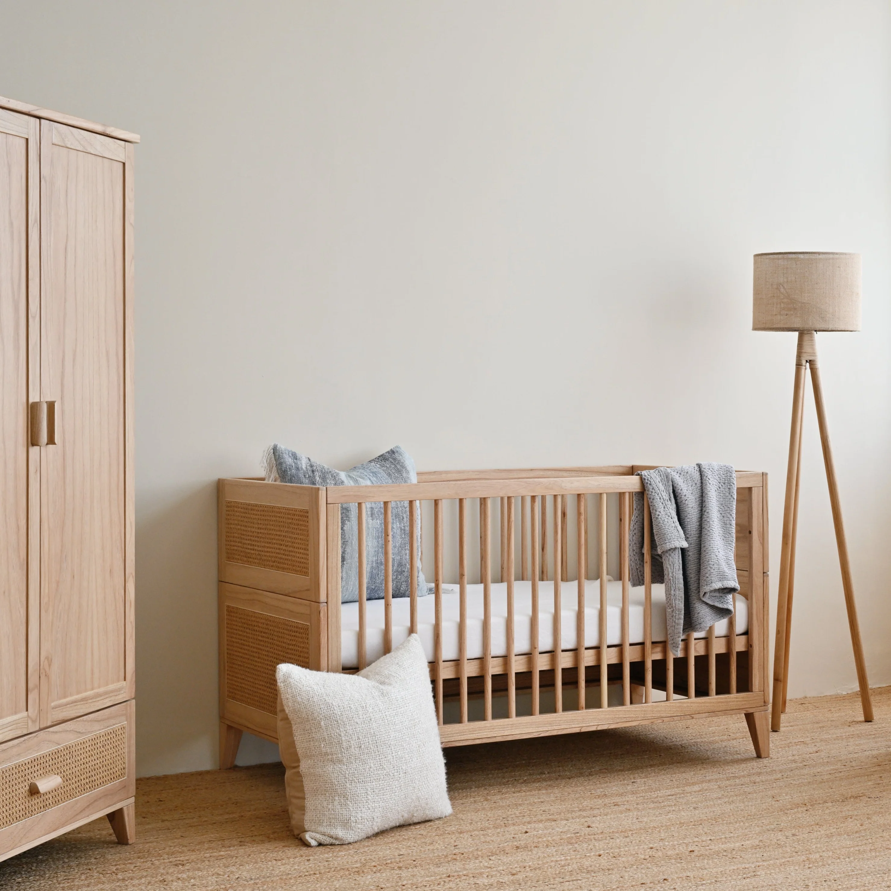 Nami Wood Bed - Natural - Image 6
