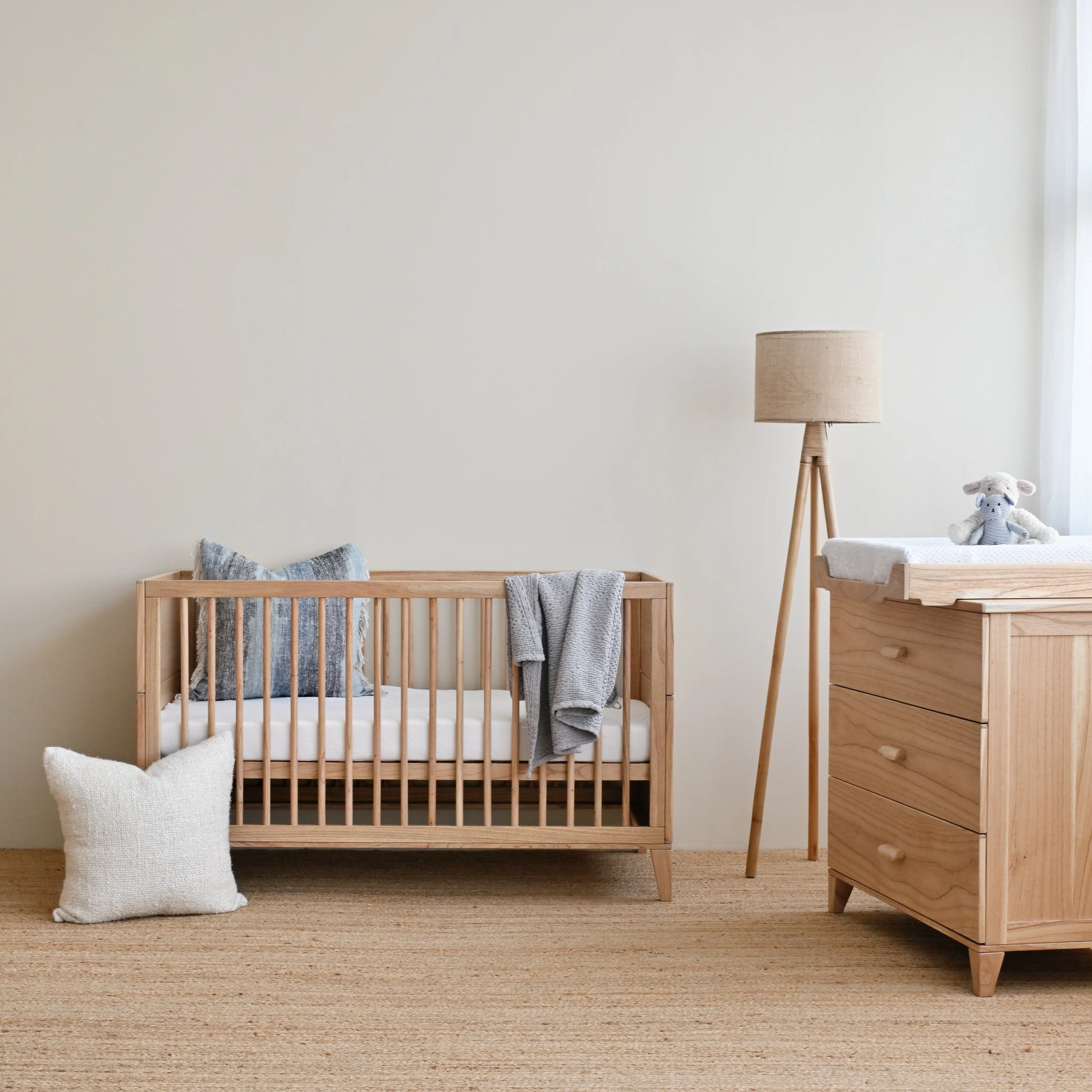 Nami Wood Bed - Natural - Image 7