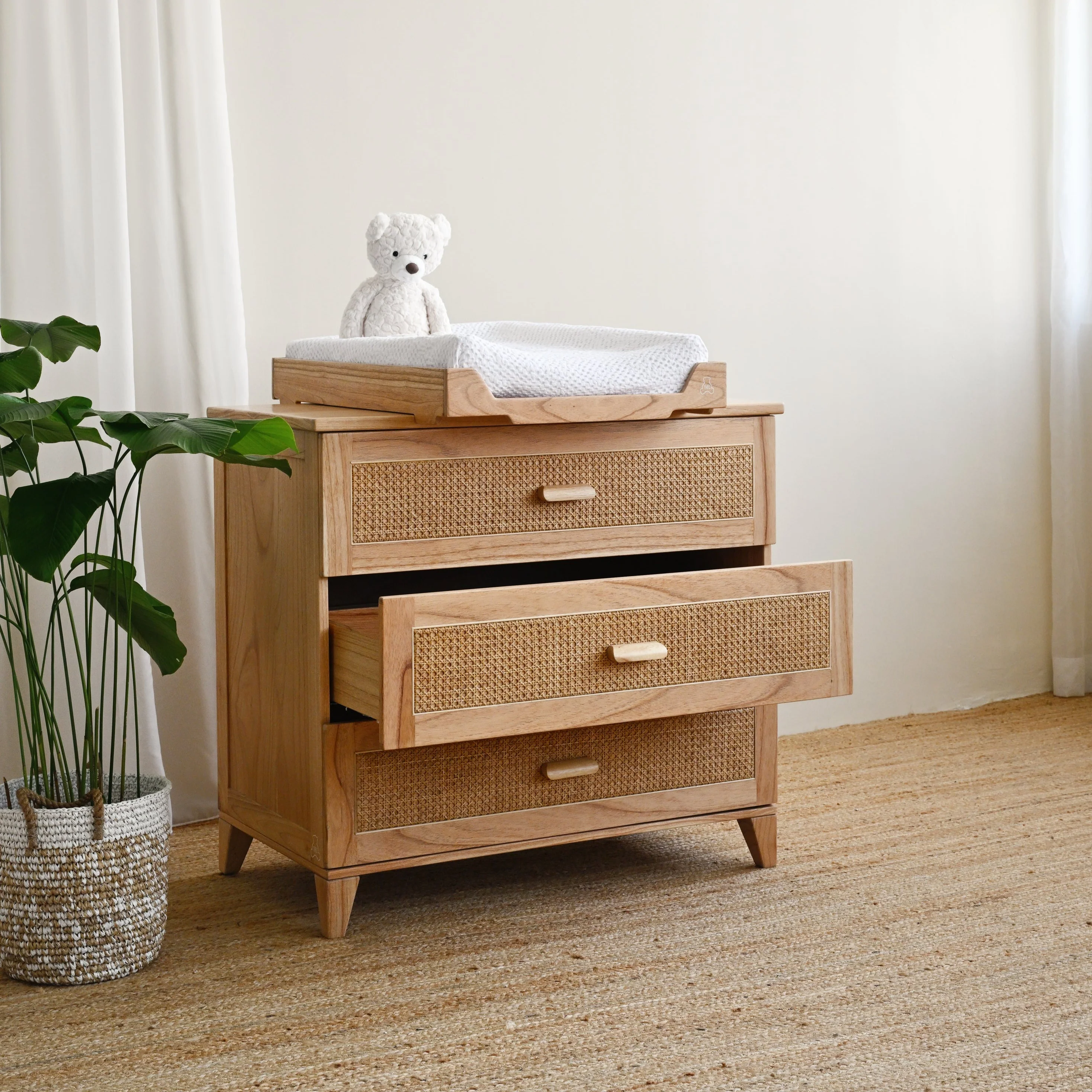 Nami Wood Chest of Drawers - Natural - Image 13