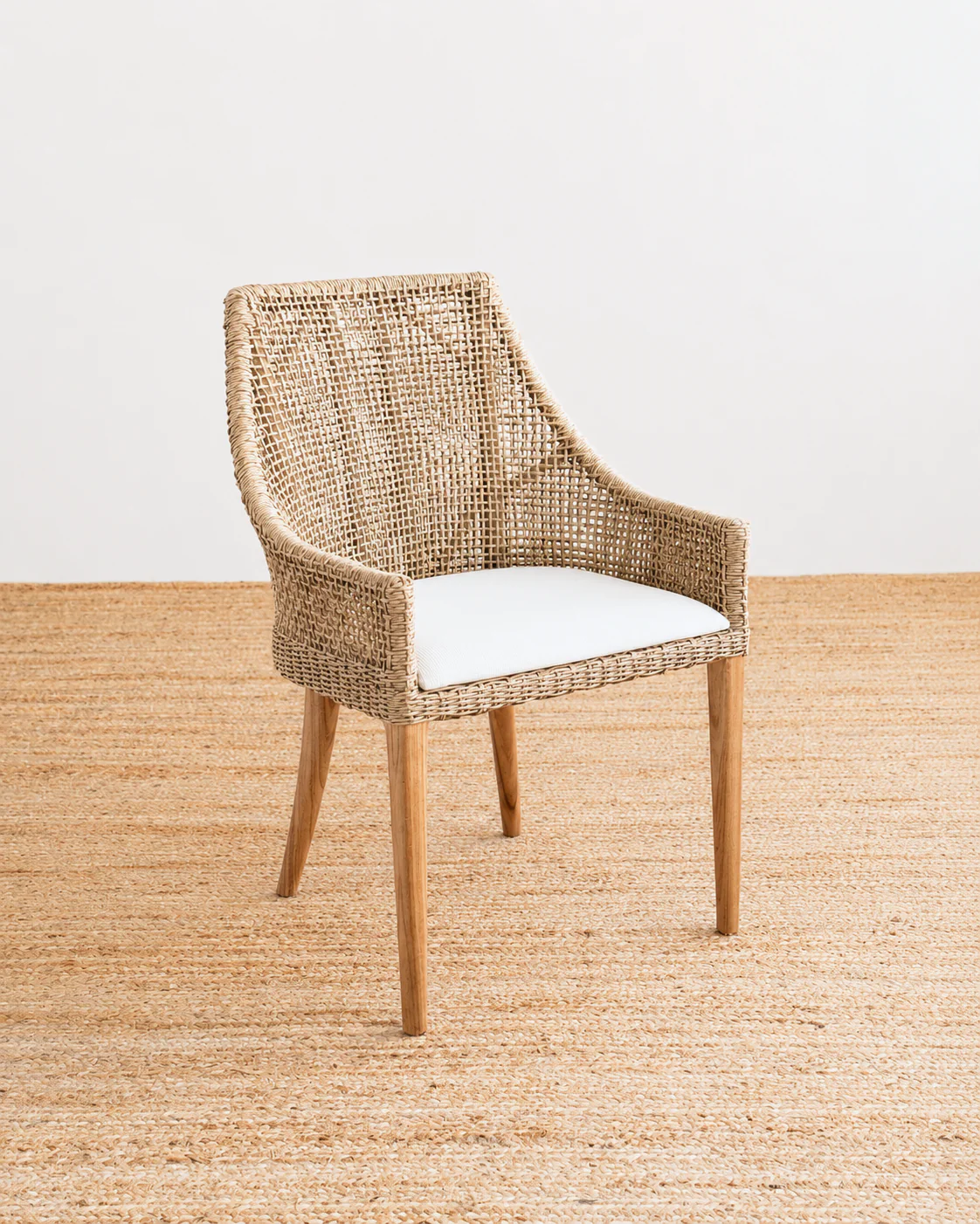 Nashville Dining Chair - Stone White