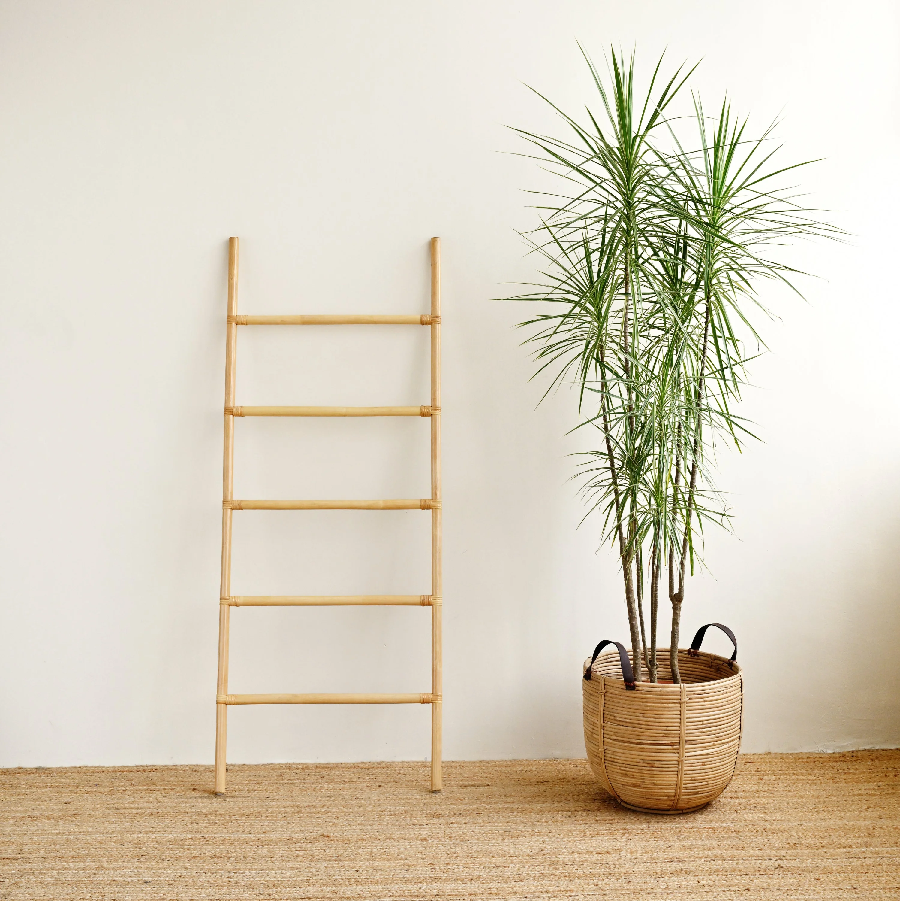 Natural Rattan Ladder - Image 5