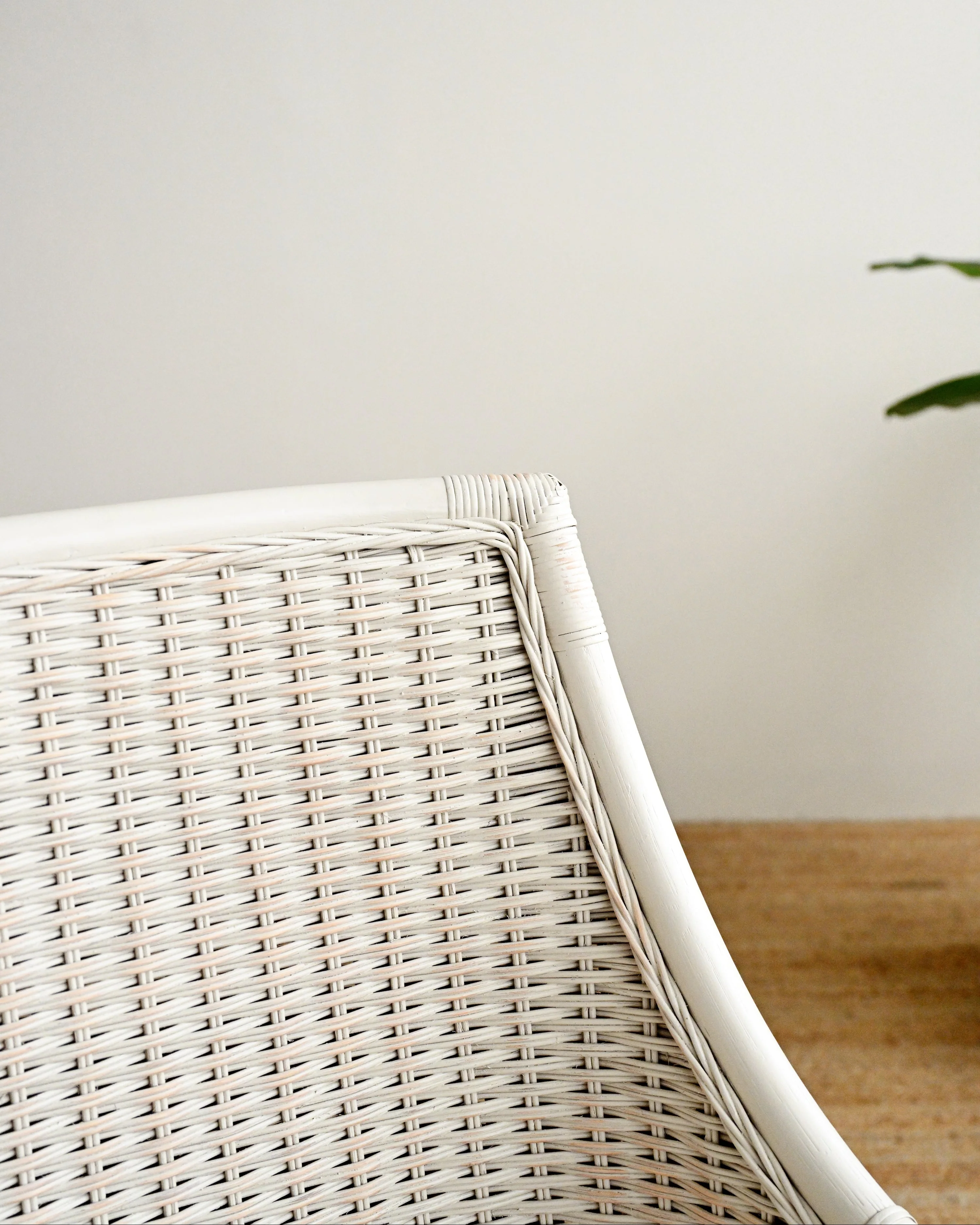 Nikaya Rattan Dining Chair - Ivory - Image 4