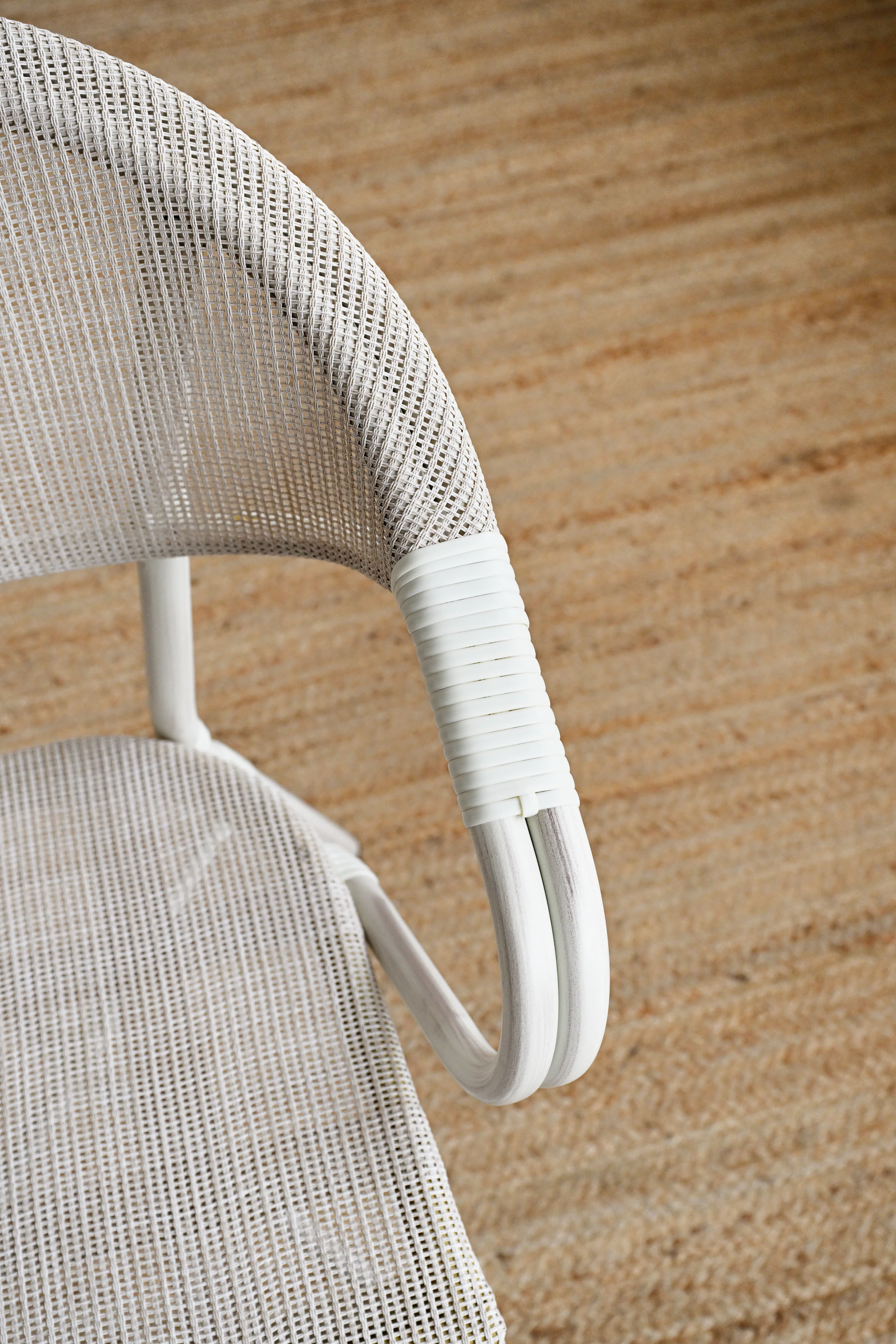 Outdoor Teslin Arm Dining Chair - Image 24