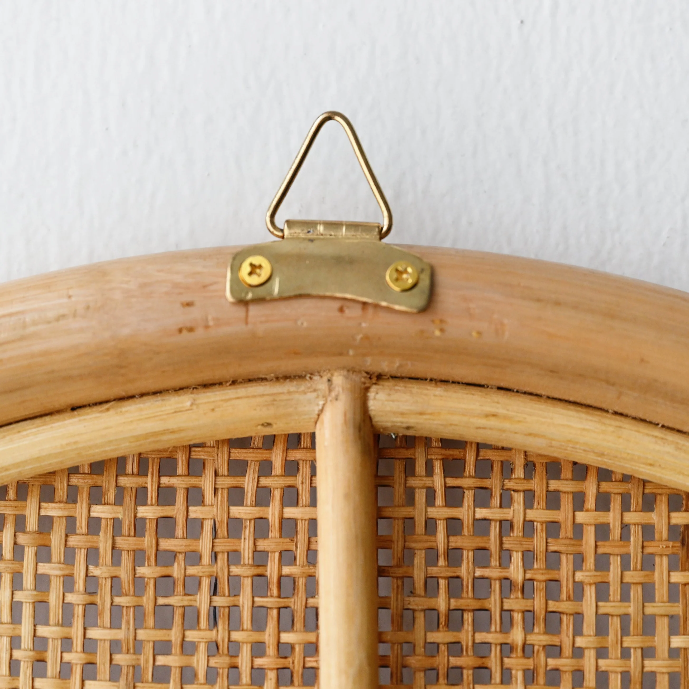 Tulum Rattan Arched Mirror - Natural - Image 6