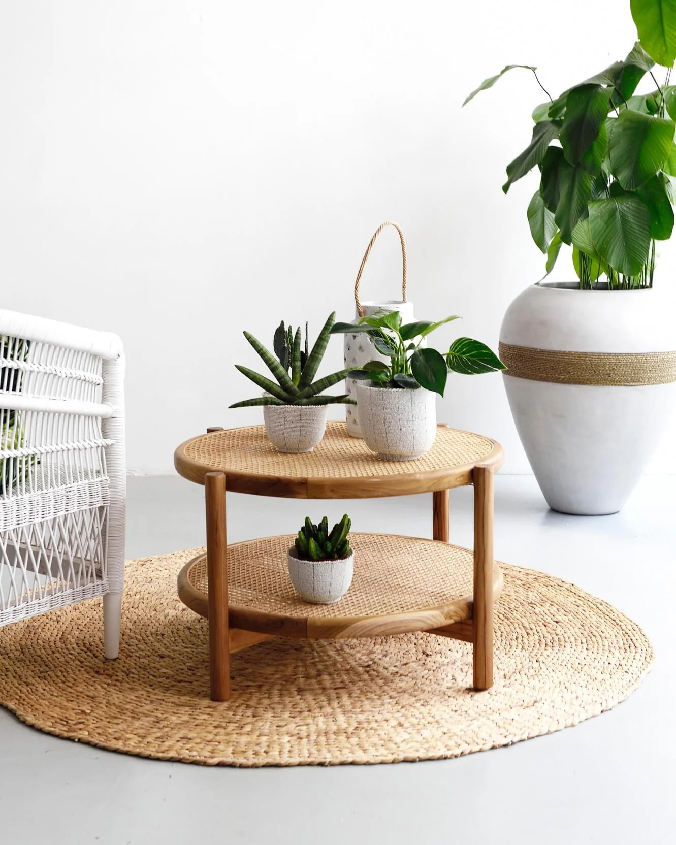 Rattan Coffee Table - Image 2